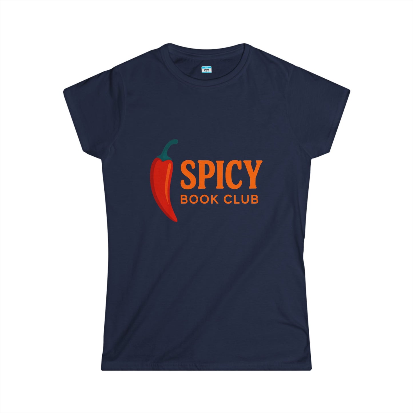 Spicy Book Club T-Shirt – Funny Reading Graphic Tee for Book Lovers