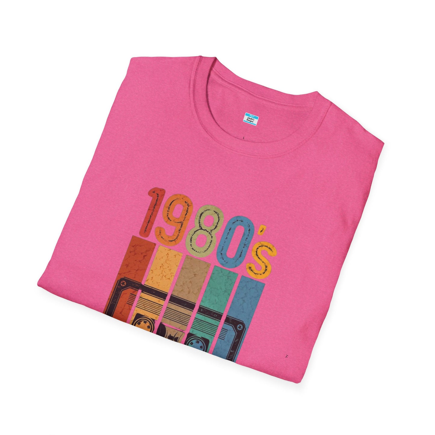 Retro 1980s Cassette Tape T-Shirt – Vintage Mixtape Music Tee