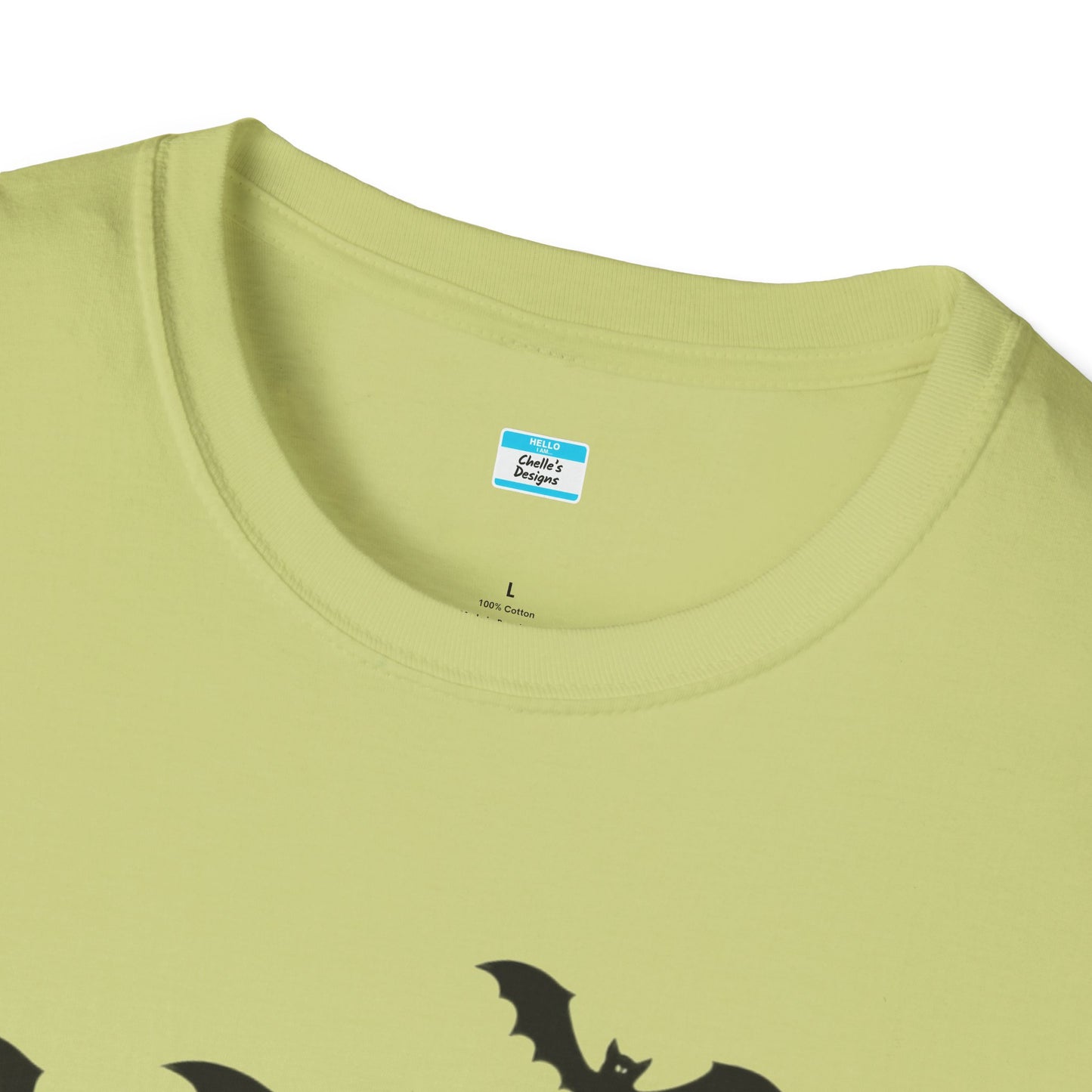 Goth Mama T-Shirt β Moon Phase & Bat Graphic Tee for Spooky Moms