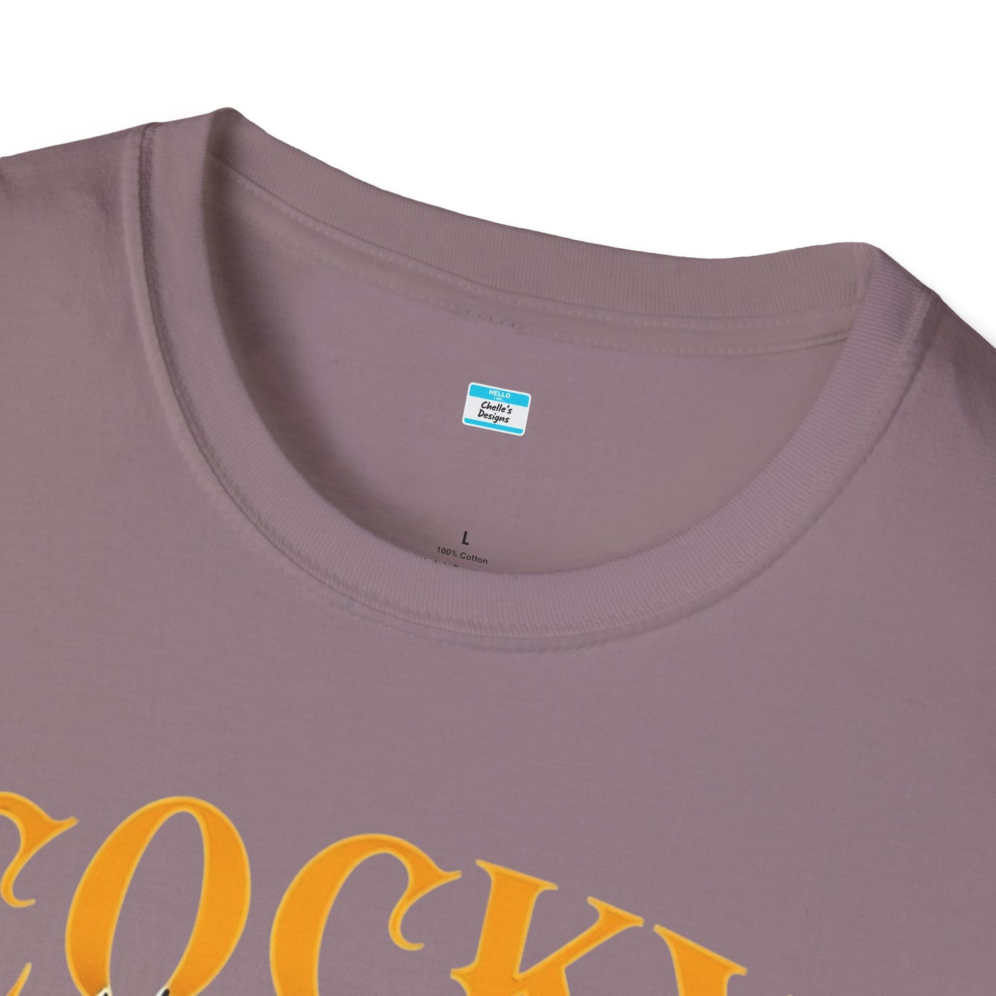 Cocky Rooster T-Shirt – Funny Farm Animal Graphic Tee, Bold Chicken Humor Shirt