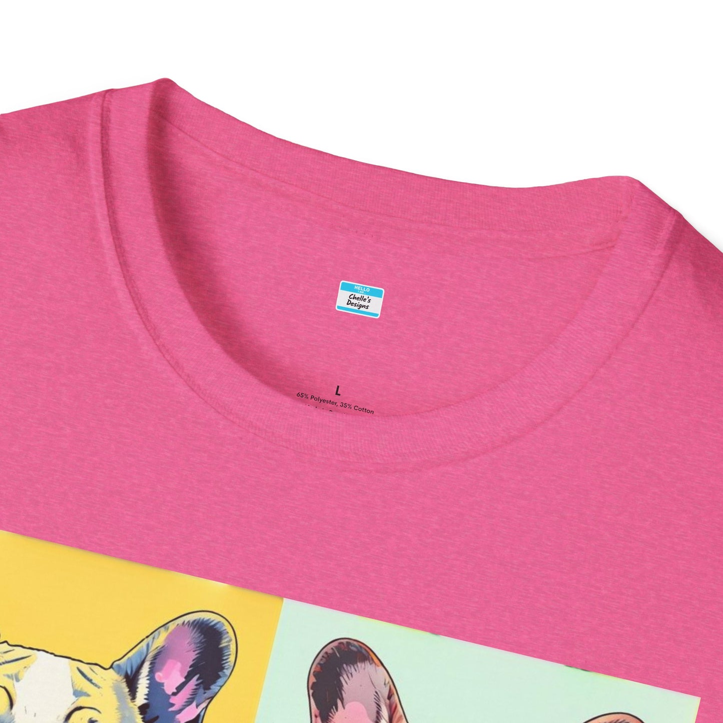 Pop Art French Bulldog T-Shirt β Colorful Frenchie Lover Graphic Tee