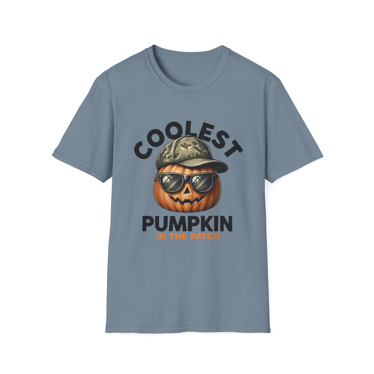 Coolest Pumpkin in the Patch T-Shirt – Funny Fall & Halloween Pumpkin Tee