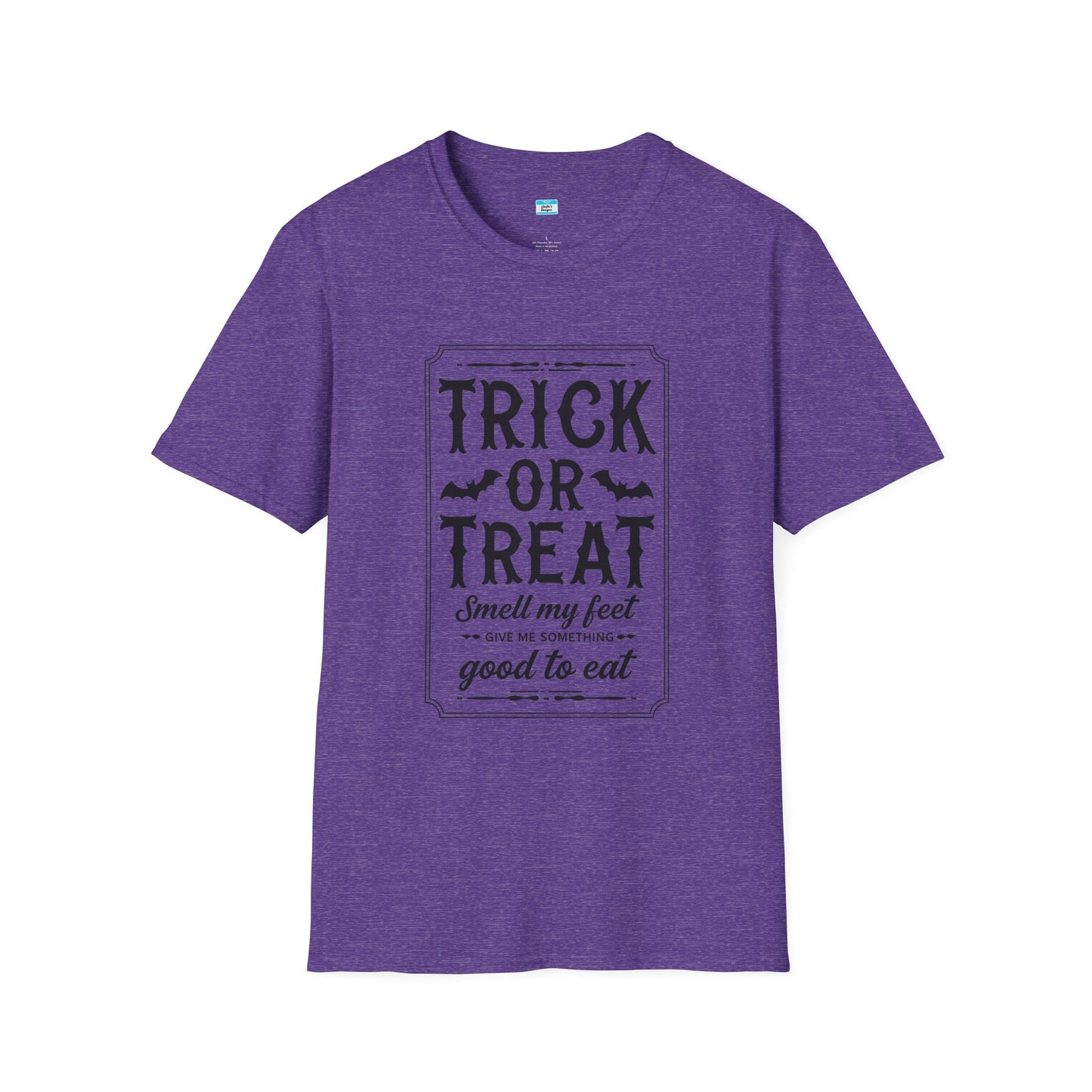 Funny Halloween “Trick or Treat Smell My Feet” T-Shirt – Spooky Season Graphic Tee