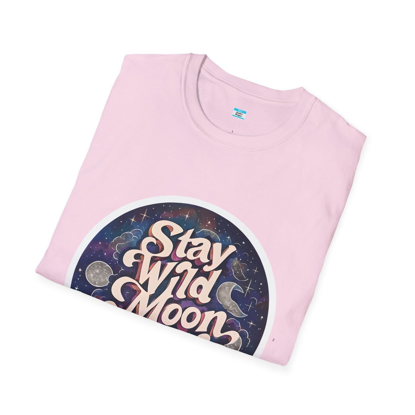 Stay Wild Moon Child T-Shirt β Boho Retro Celestial Graphic Tee