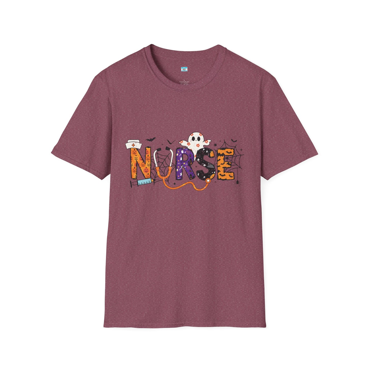 Halloween Nurse T-Shirt – Funny Spooky Medical Graphic Tee for Nurses
