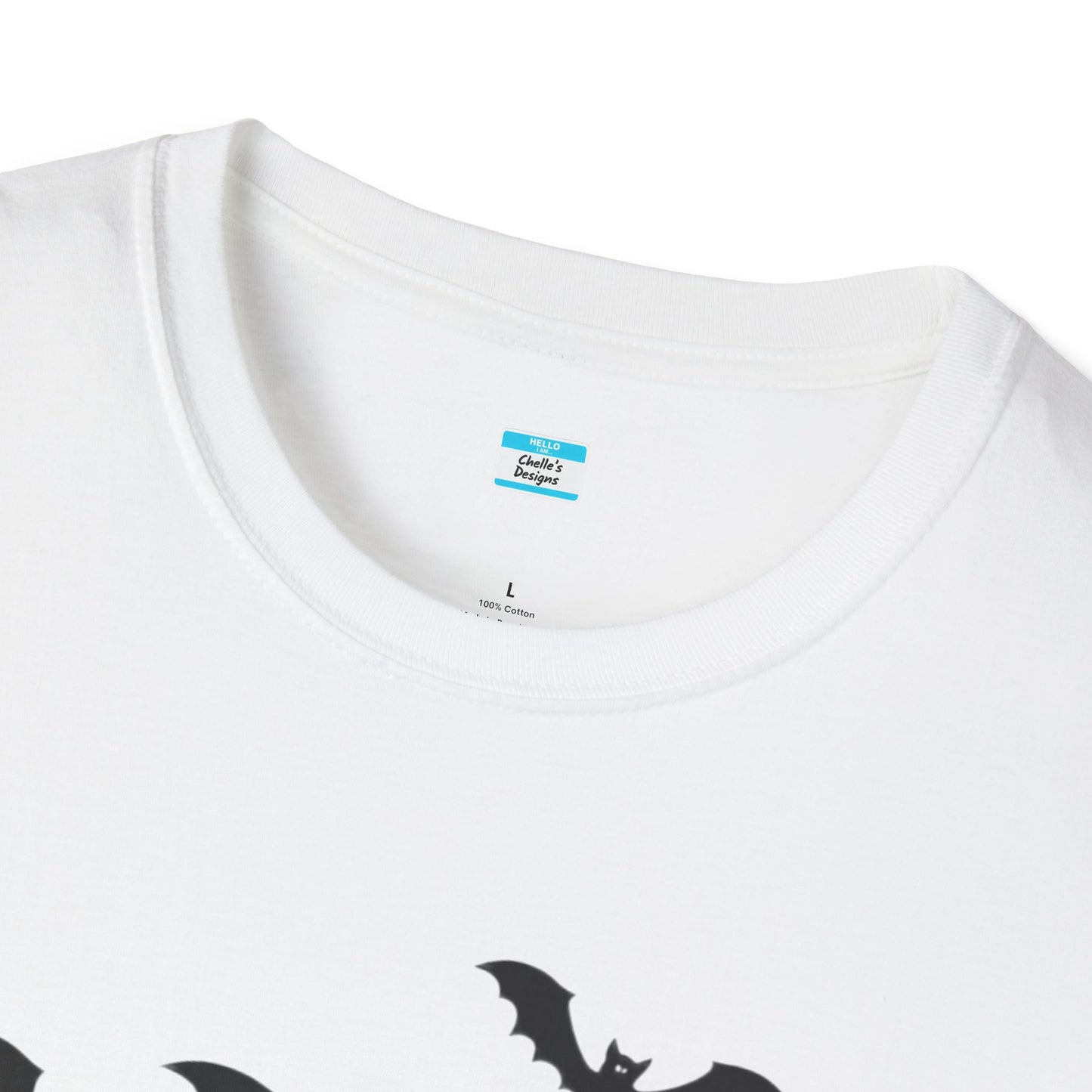 Goth Mama T-Shirt β Moon Phase & Bat Graphic Tee for Spooky Moms