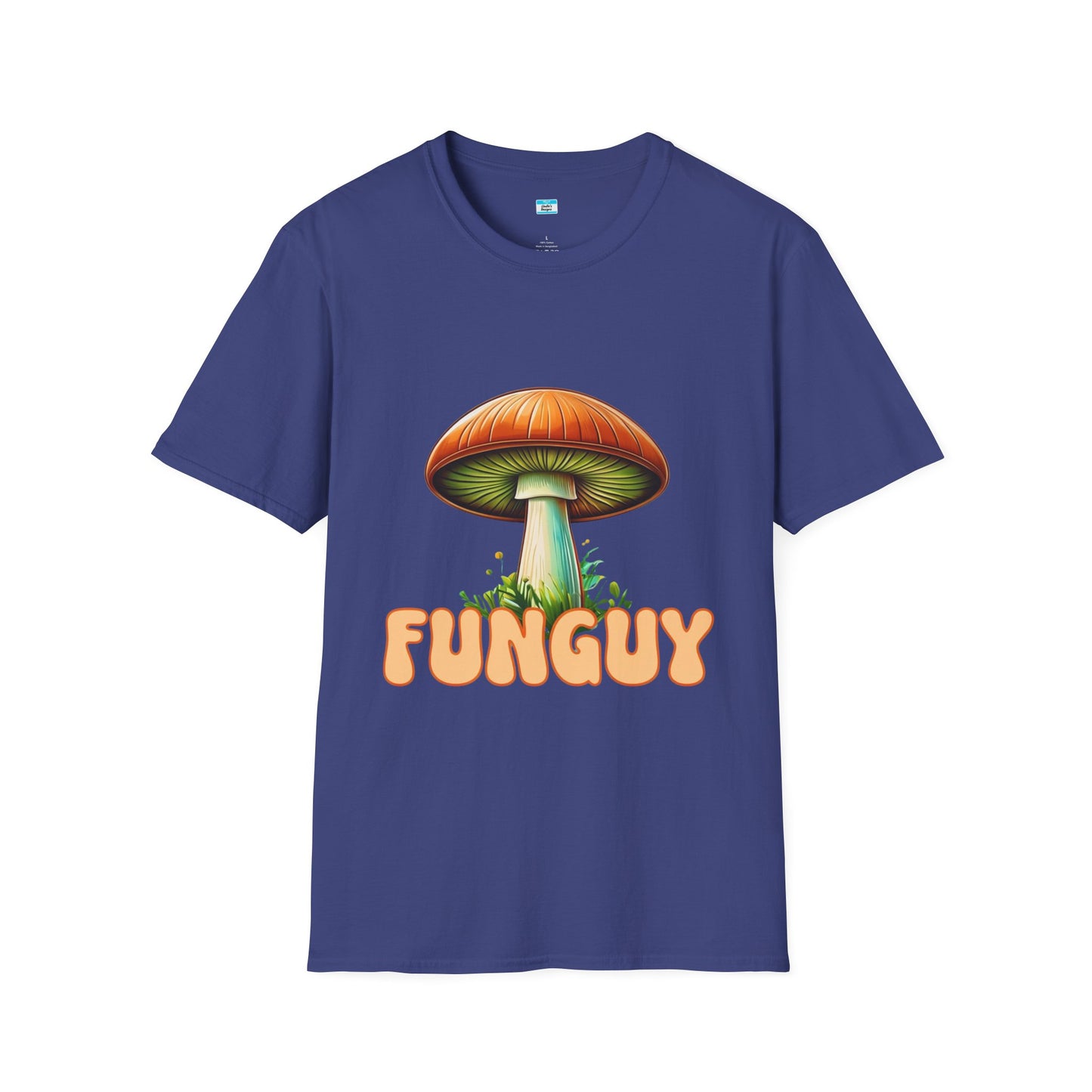 Funguy Mushroom T-Shirt, Funny Pun Graphic Tee for Nature Lovers & Gamers, Funny Mushroom Shirt, Nature Lover Gift, Botanical Tee, Mycology Apparel