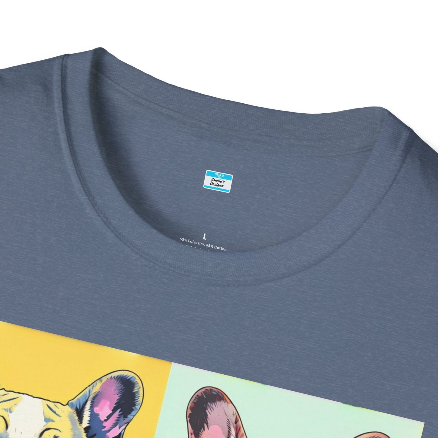 Pop Art French Bulldog T-Shirt β Colorful Frenchie Lover Graphic Tee
