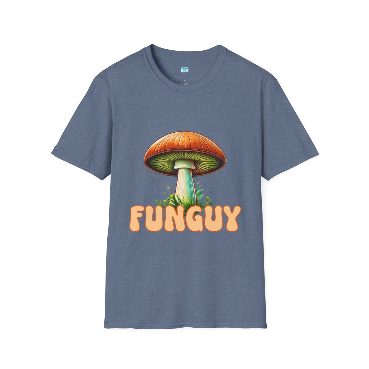 Funguy Mushroom T-Shirt, Funny Pun Graphic Tee for Nature Lovers & Gamers, Funny Mushroom Shirt, Nature Lover Gift, Botanical Tee, Mycology Apparel