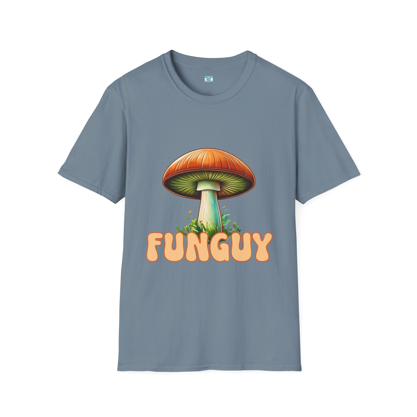 Funguy Mushroom T-Shirt, Funny Pun Graphic Tee for Nature Lovers & Gamers, Funny Mushroom Shirt, Nature Lover Gift, Botanical Tee, Mycology Apparel