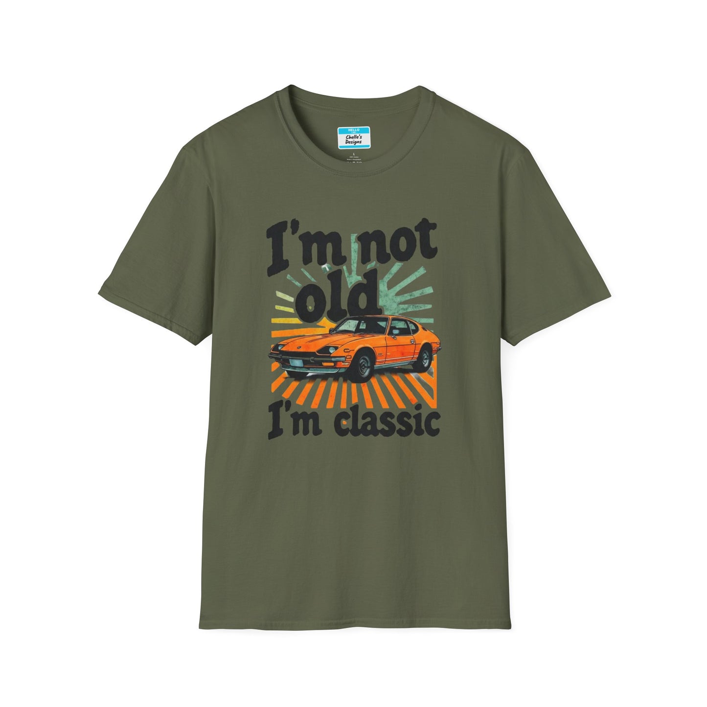 Retro 1972 Datsun 240Z T-Shirt - Perfect Gift for Car Enthusiasts, Vintage Lovers, Birthday Celebration, Humor Tee