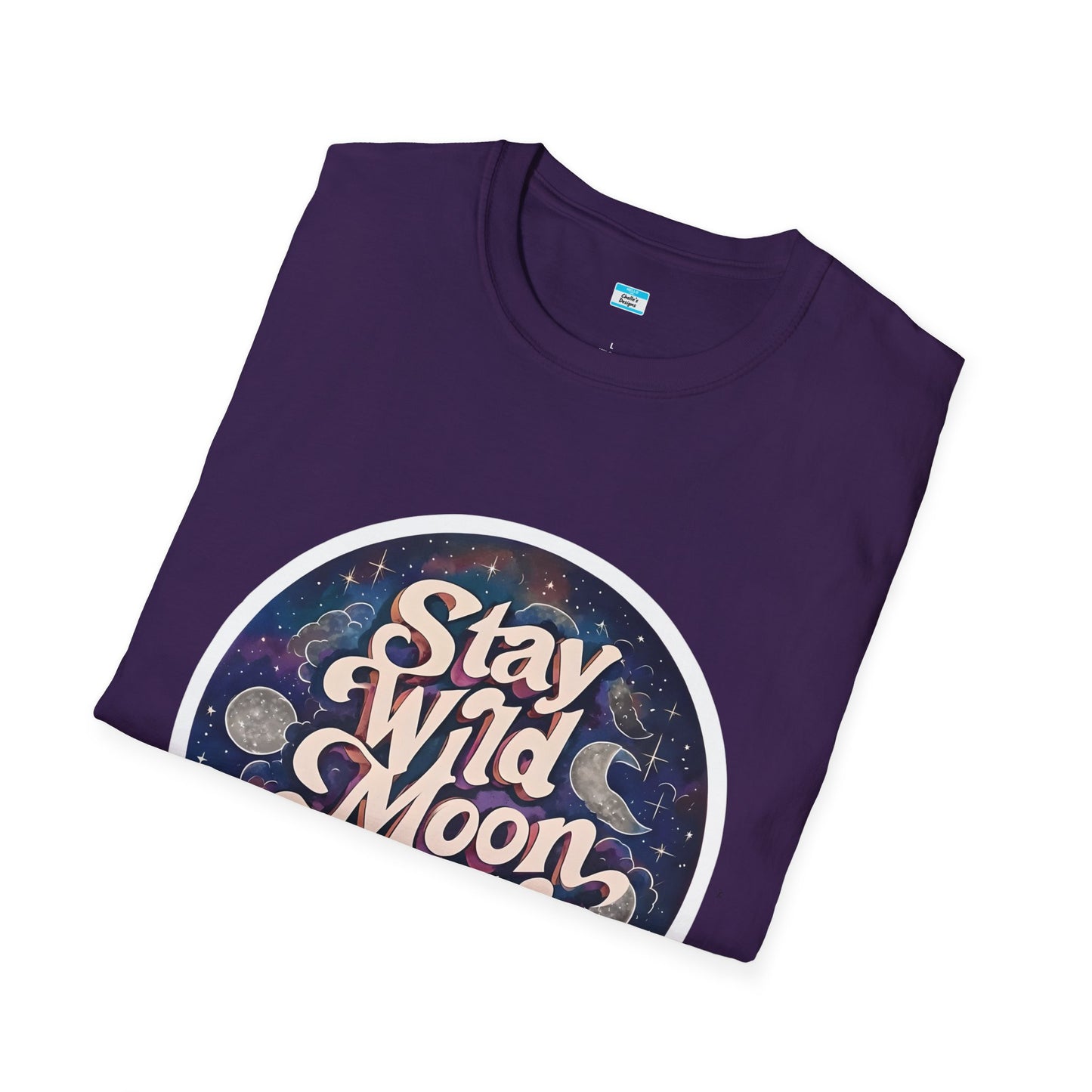 Stay Wild Moon Child T-Shirt β Boho Retro Celestial Graphic Tee