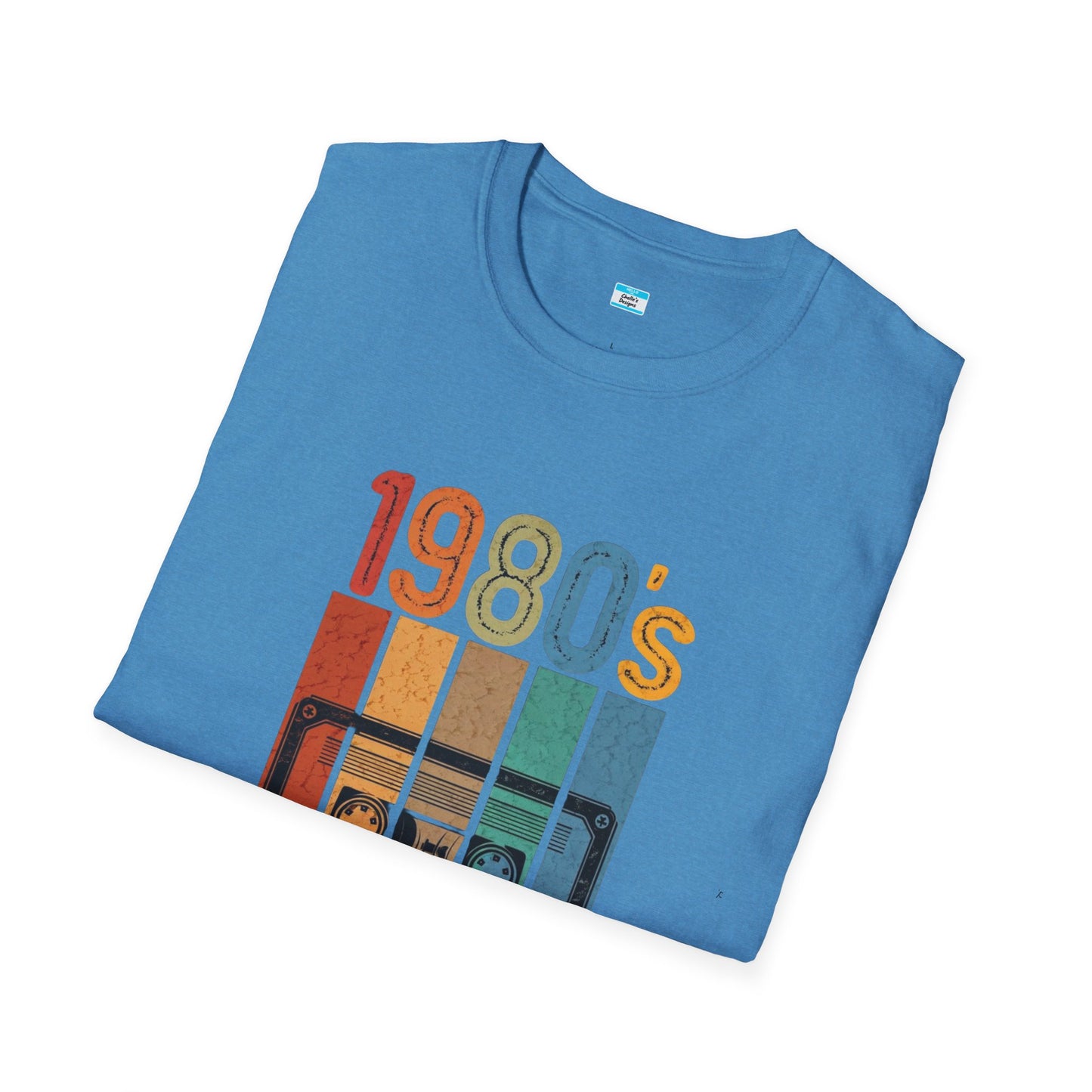 Retro 1980s Cassette Tape T-Shirt – Vintage Mixtape Music Tee