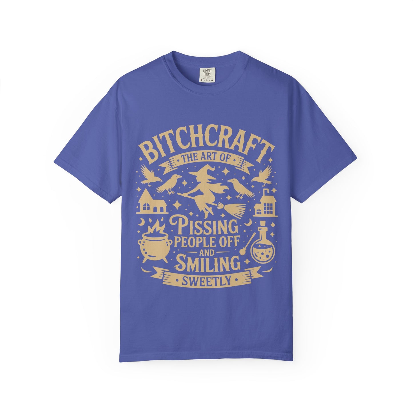 Bitchcraft – Funny Witchy T-Shirt | Gothic Witch Humor Tee