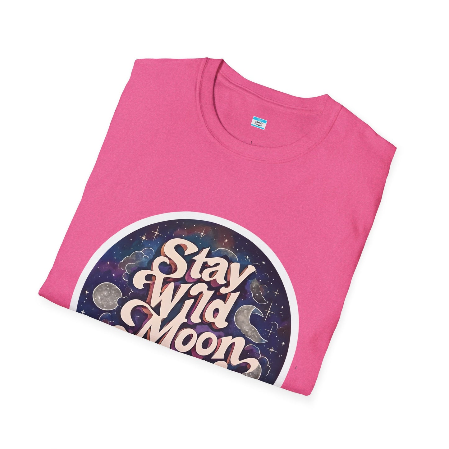 Stay Wild Moon Child T-Shirt β Boho Retro Celestial Graphic Tee