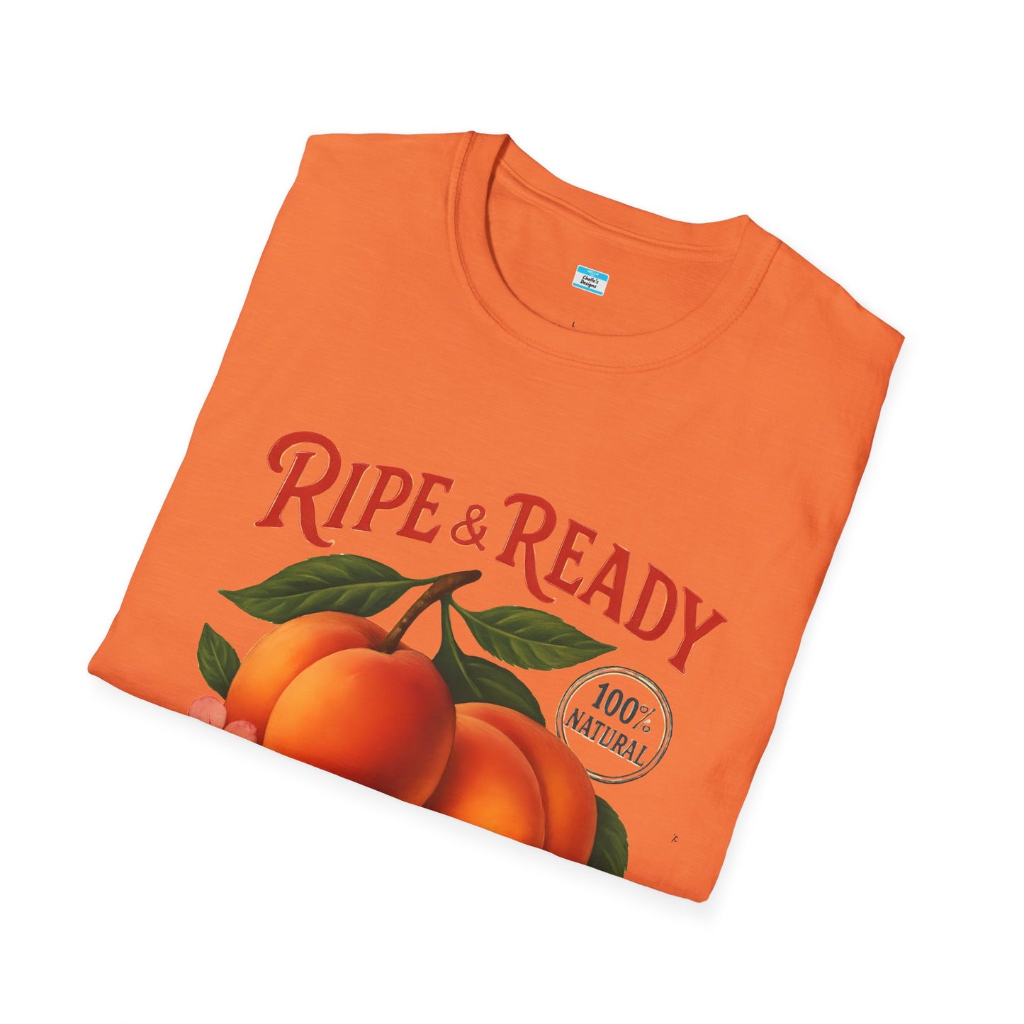 Ripe & Ready Peach T-Shirt β Hidden Valley Sweet Juicy Vintage Fruit Tee