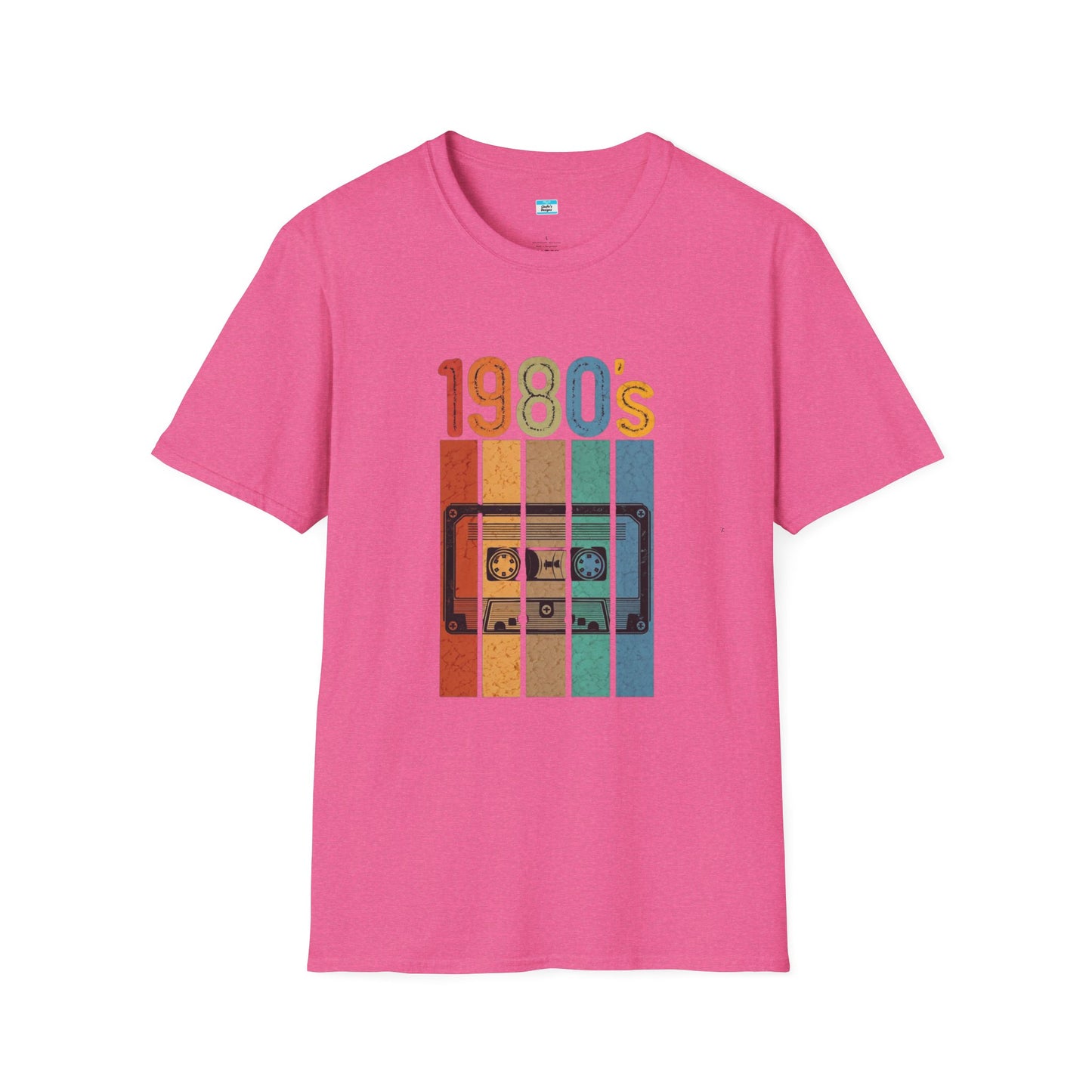 Retro 1980s Cassette Tape T-Shirt – Vintage Mixtape Music Tee