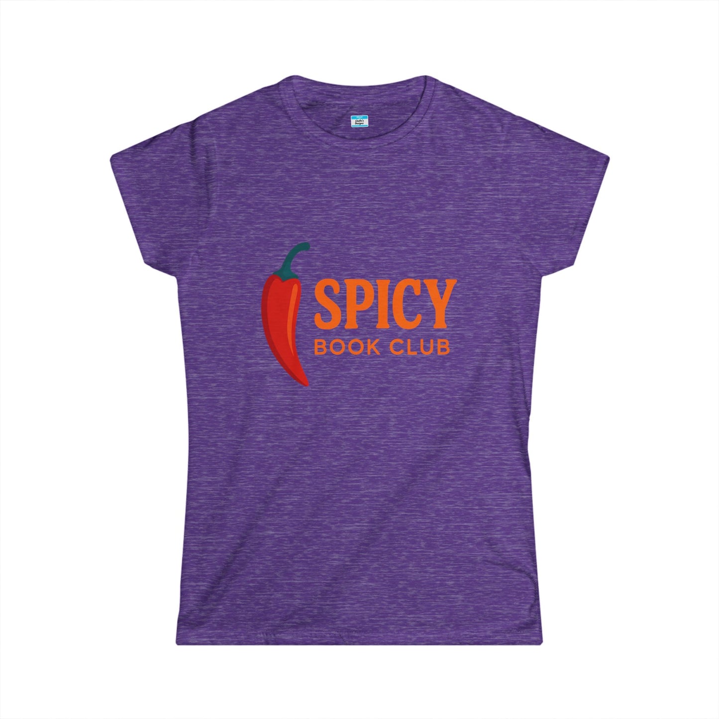 Spicy Book Club T-Shirt – Funny Reading Graphic Tee for Book Lovers