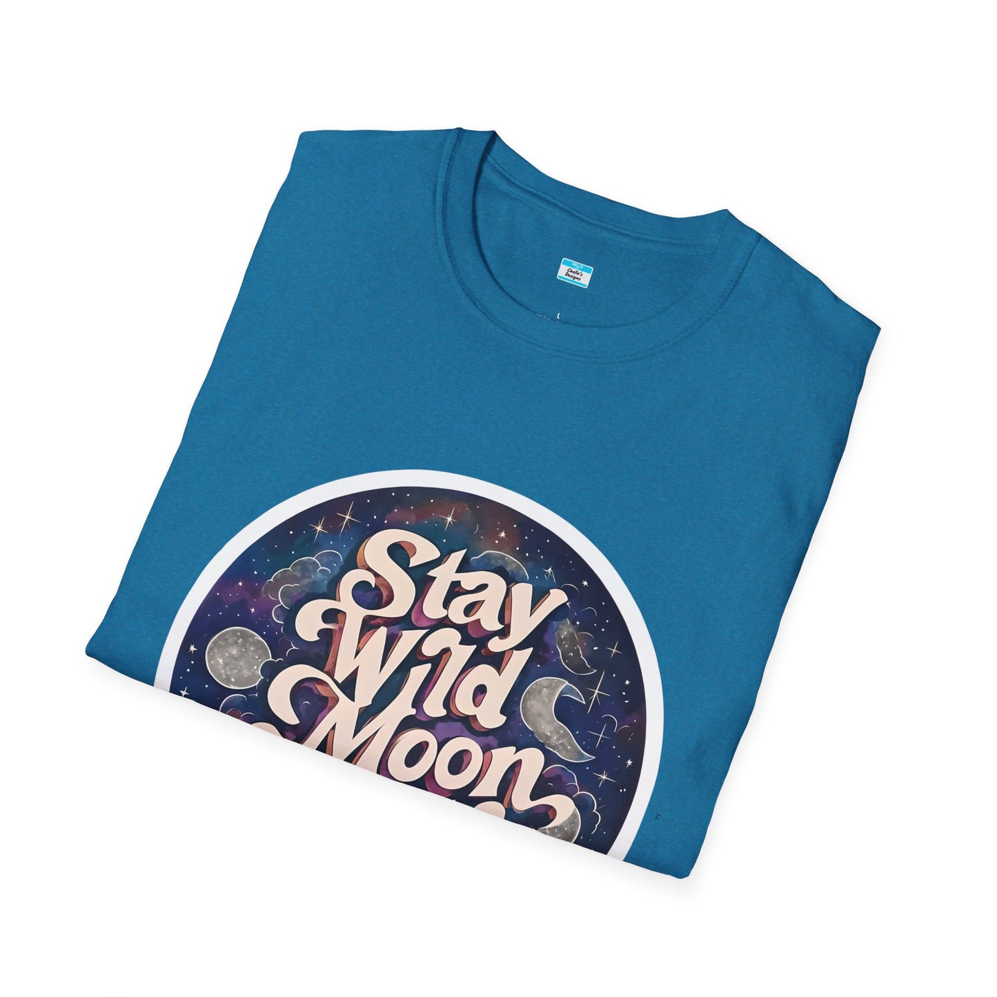 Stay Wild Moon Child T-Shirt β Boho Retro Celestial Graphic Tee