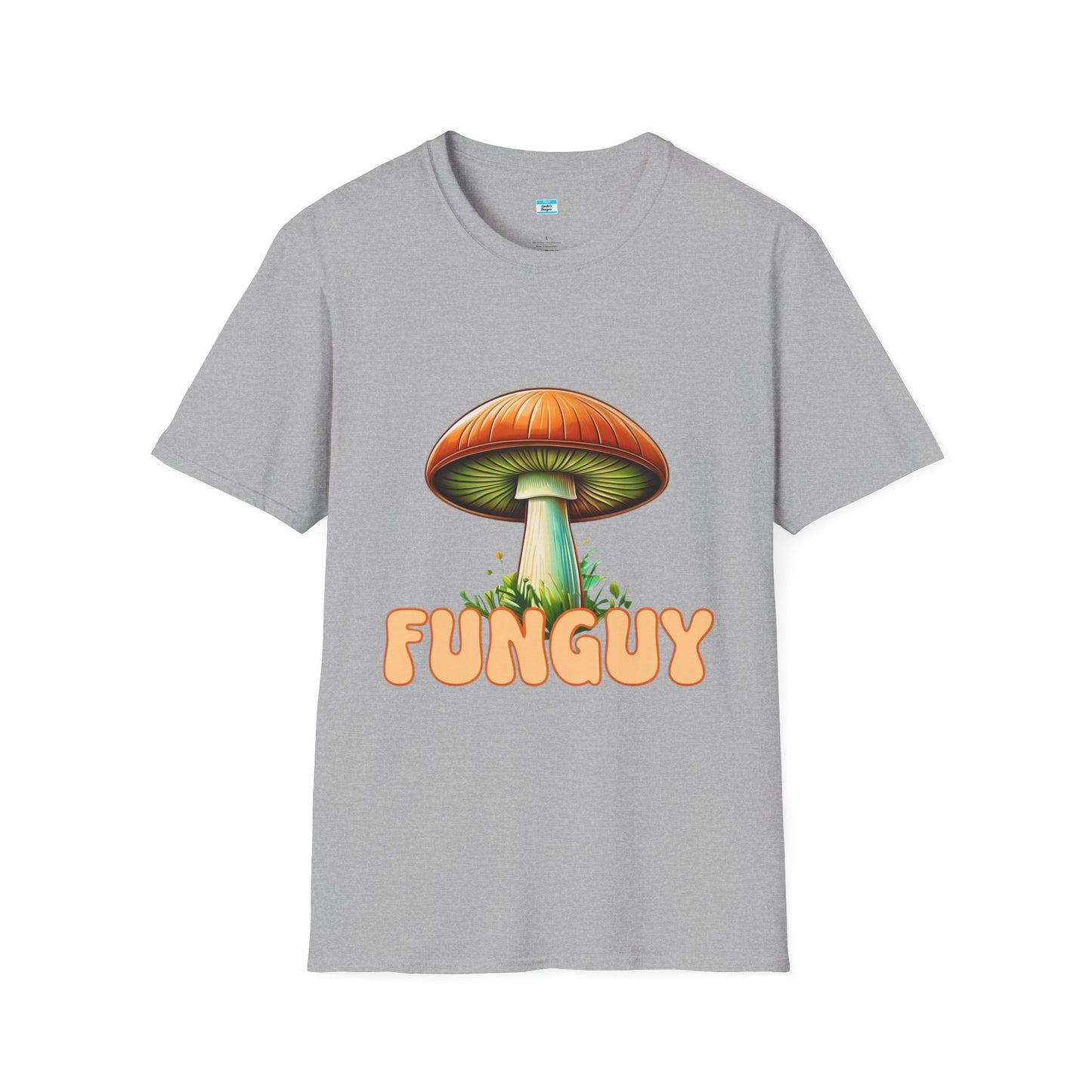 Funguy Mushroom T-Shirt, Funny Pun Graphic Tee for Nature Lovers & Gamers, Funny Mushroom Shirt, Nature Lover Gift, Botanical Tee, Mycology Apparel