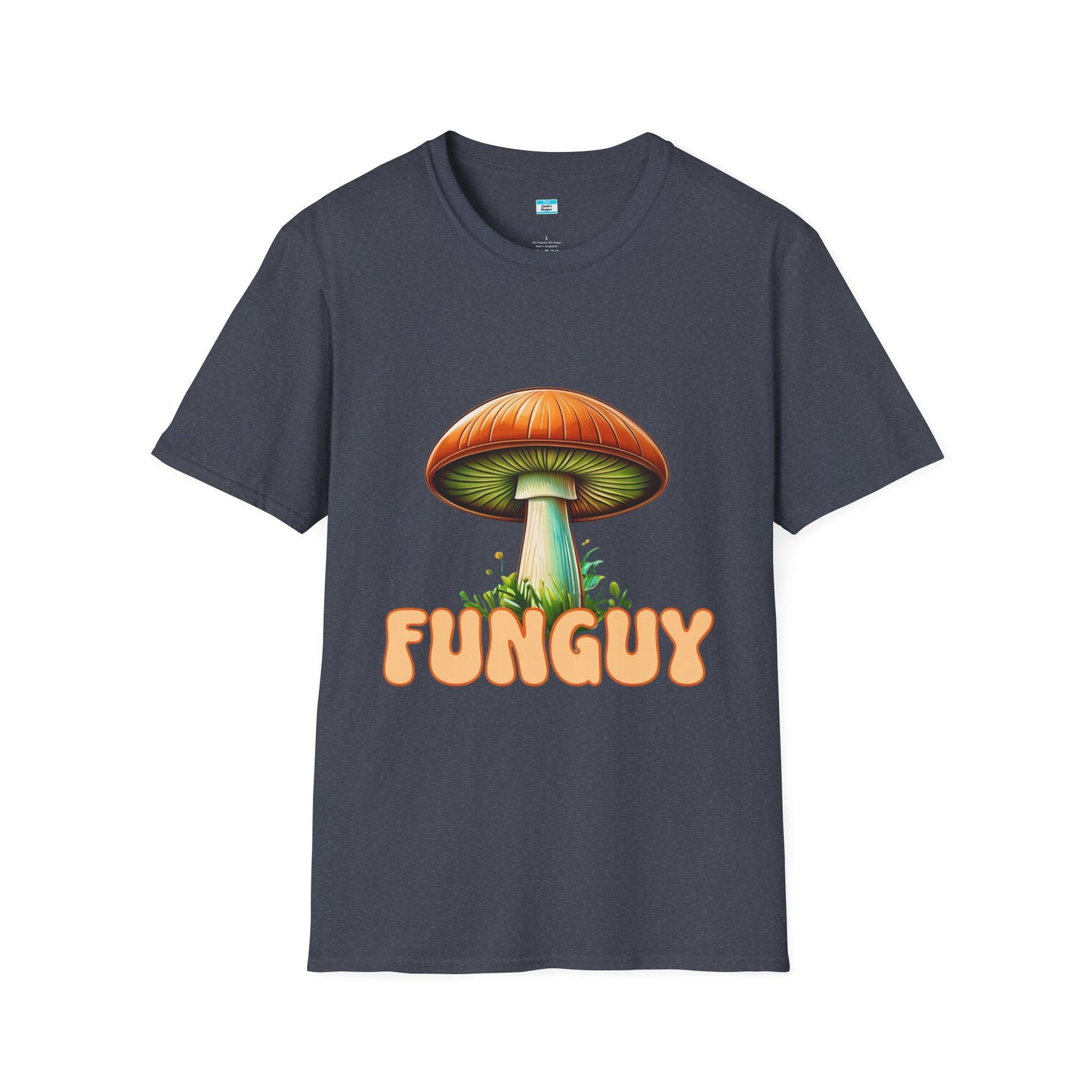 Funguy Mushroom T-Shirt, Funny Pun Graphic Tee for Nature Lovers & Gamers, Funny Mushroom Shirt, Nature Lover Gift, Botanical Tee, Mycology Apparel