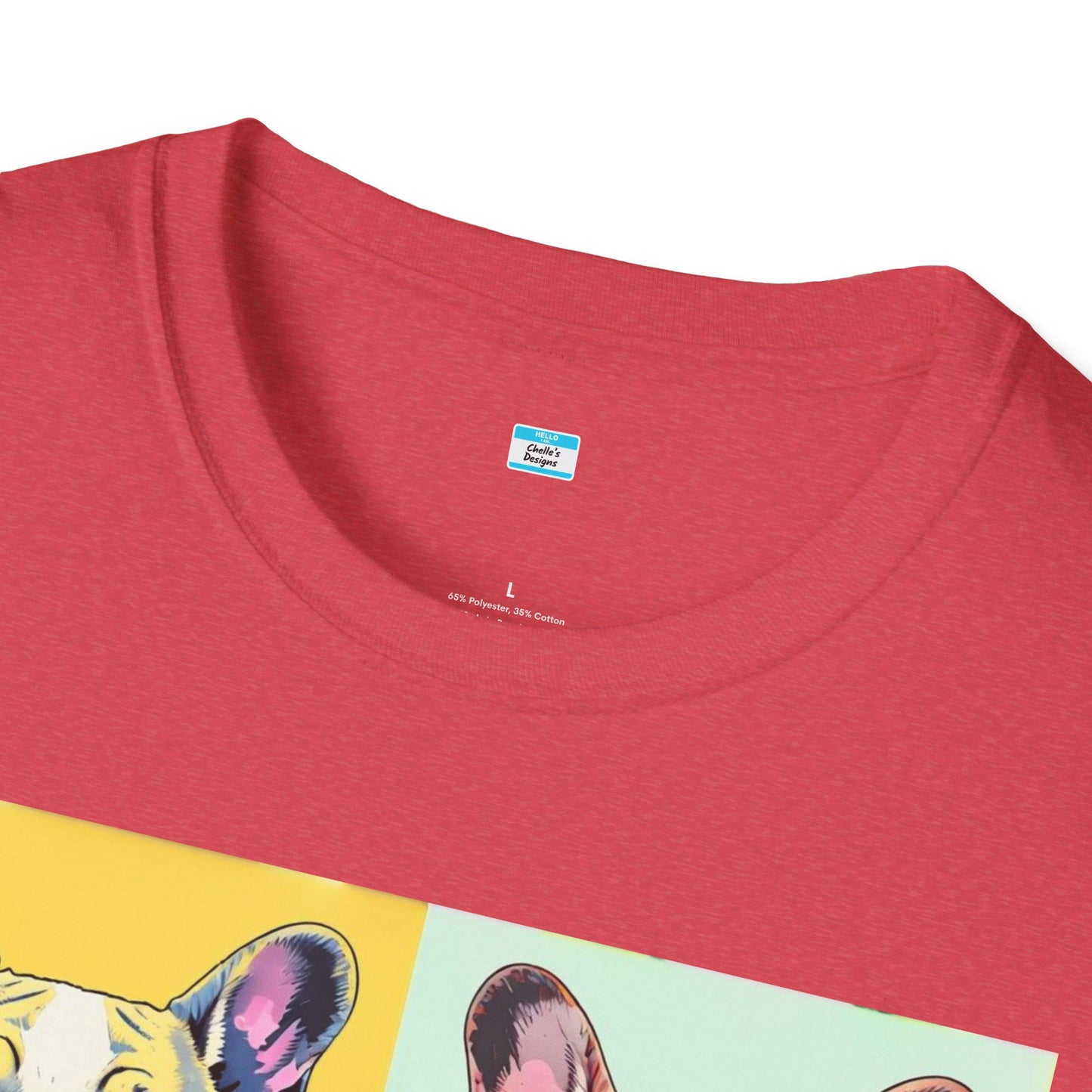 Pop Art French Bulldog T-Shirt β Colorful Frenchie Lover Graphic Tee