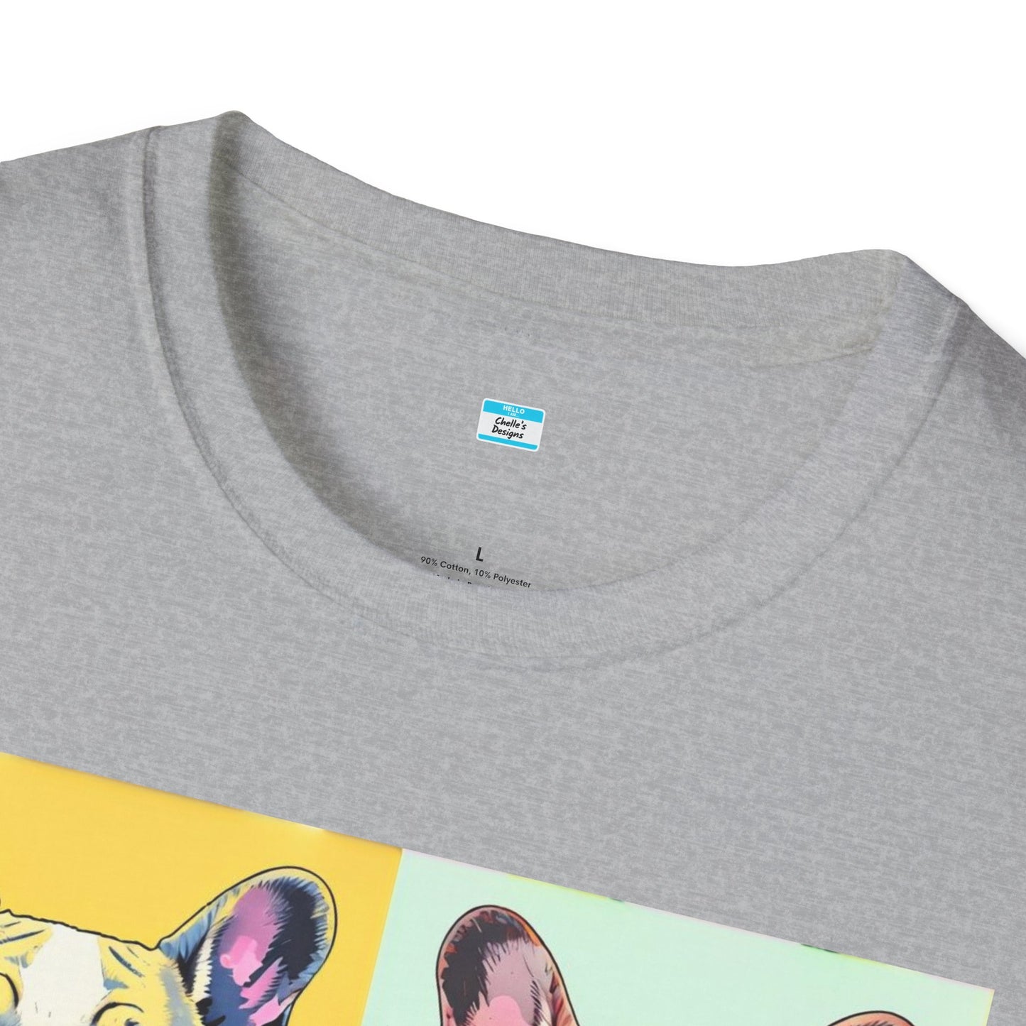 Pop Art French Bulldog T-Shirt β Colorful Frenchie Lover Graphic Tee
