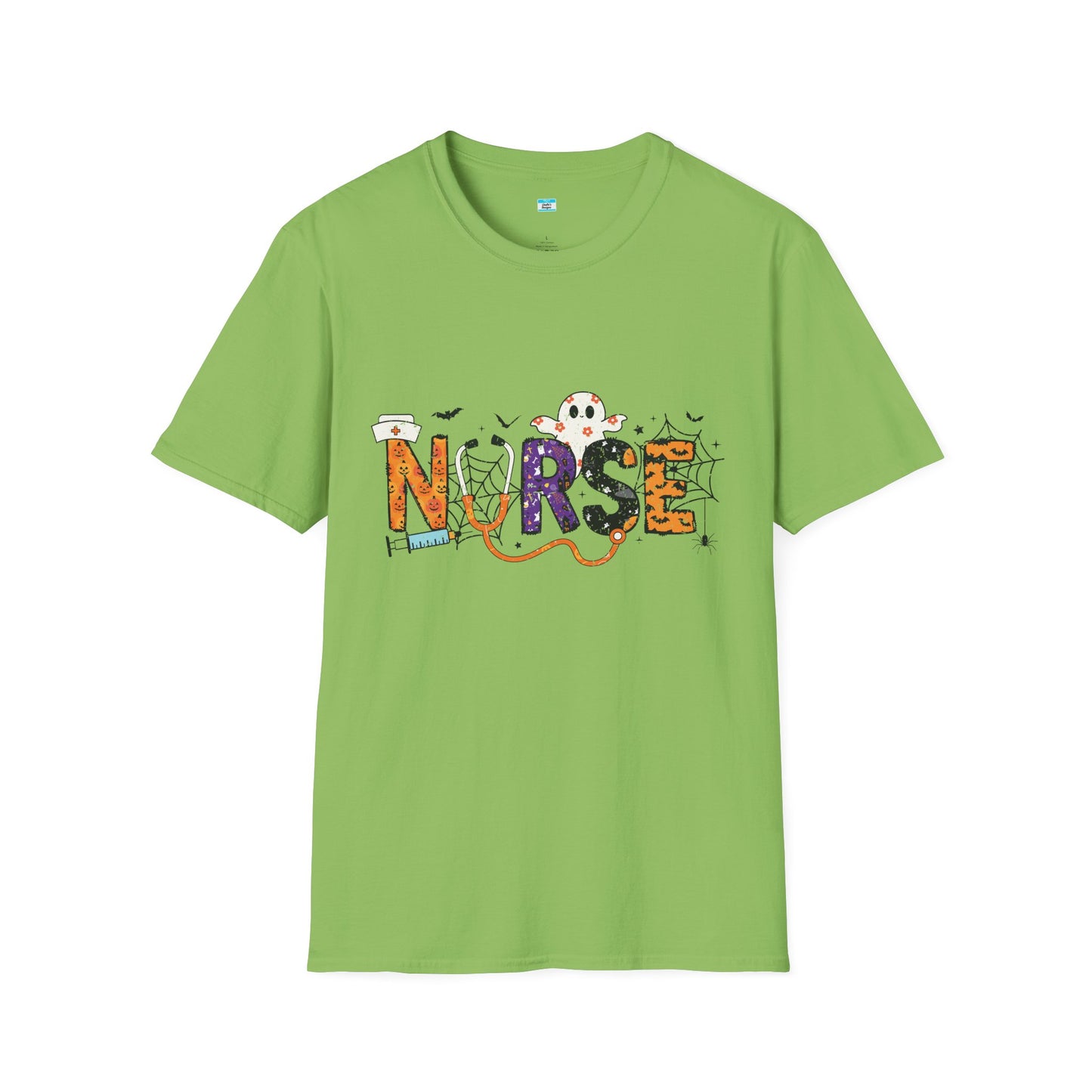 Halloween Nurse T-Shirt – Funny Spooky Medical Graphic Tee for Nurses