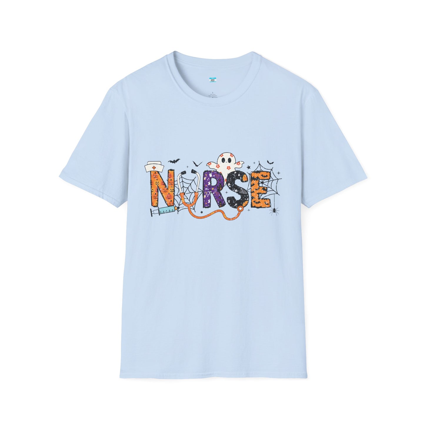 Halloween Nurse T-Shirt – Funny Spooky Medical Graphic Tee for Nurses