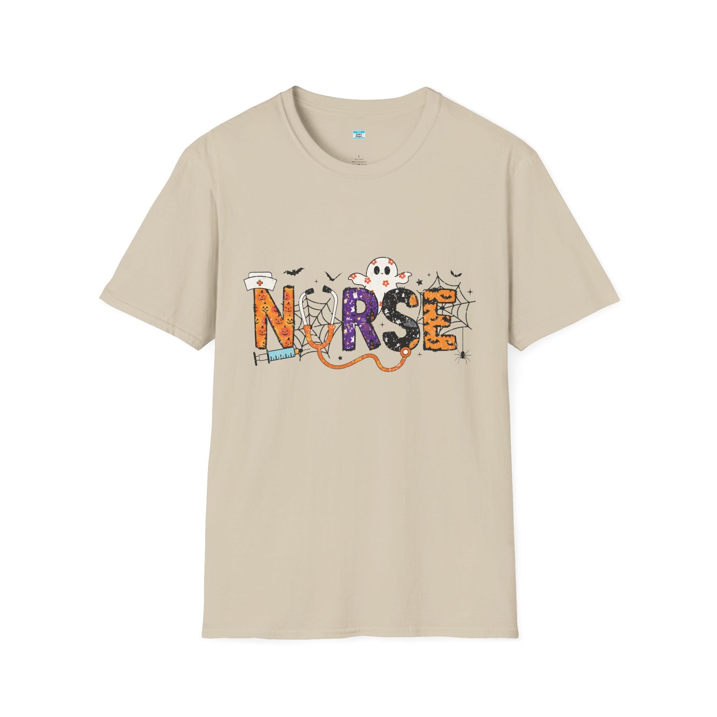 Halloween Nurse T-Shirt – Funny Spooky Medical Graphic Tee for Nurses