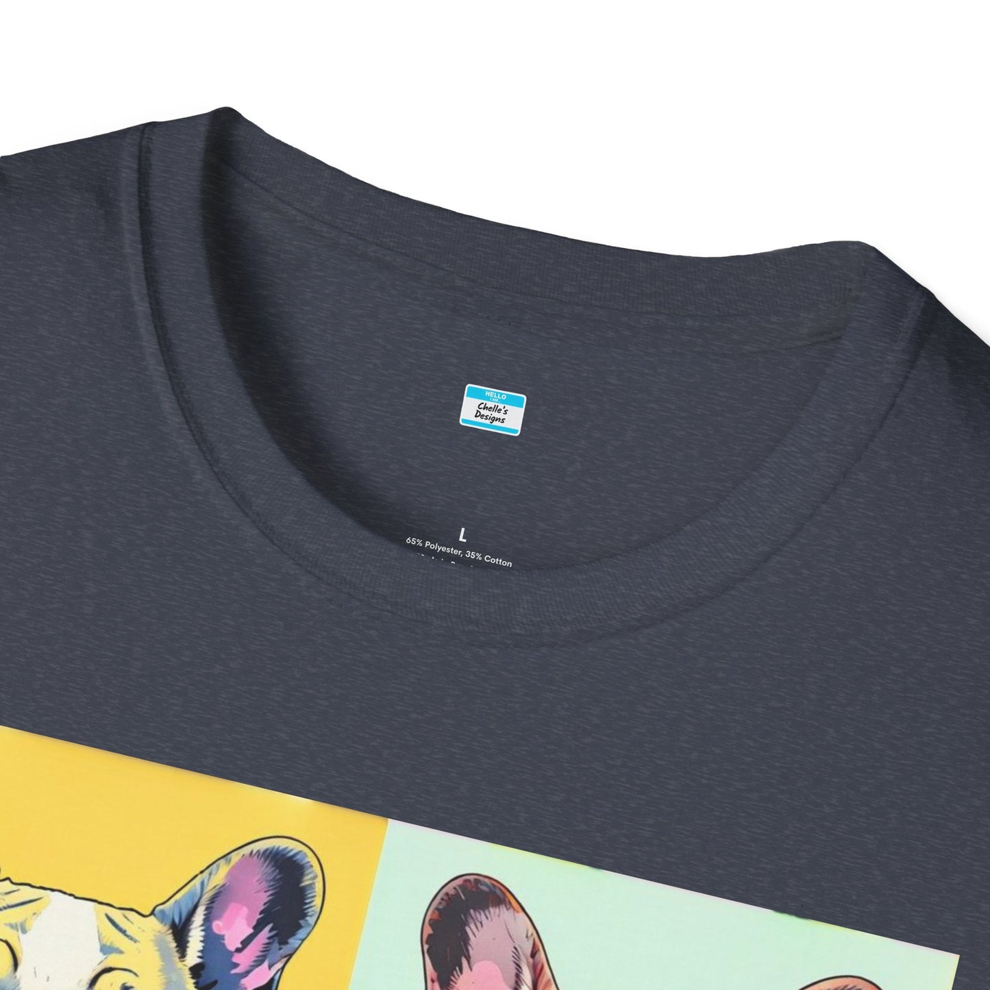 Pop Art French Bulldog T-Shirt β Colorful Frenchie Lover Graphic Tee