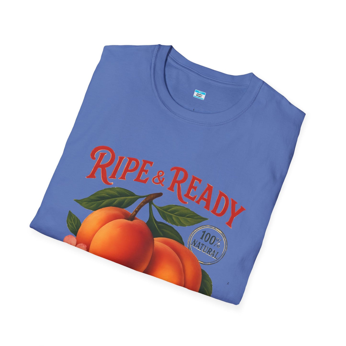 Ripe & Ready Peach T-Shirt β Hidden Valley Sweet Juicy Vintage Fruit Tee
