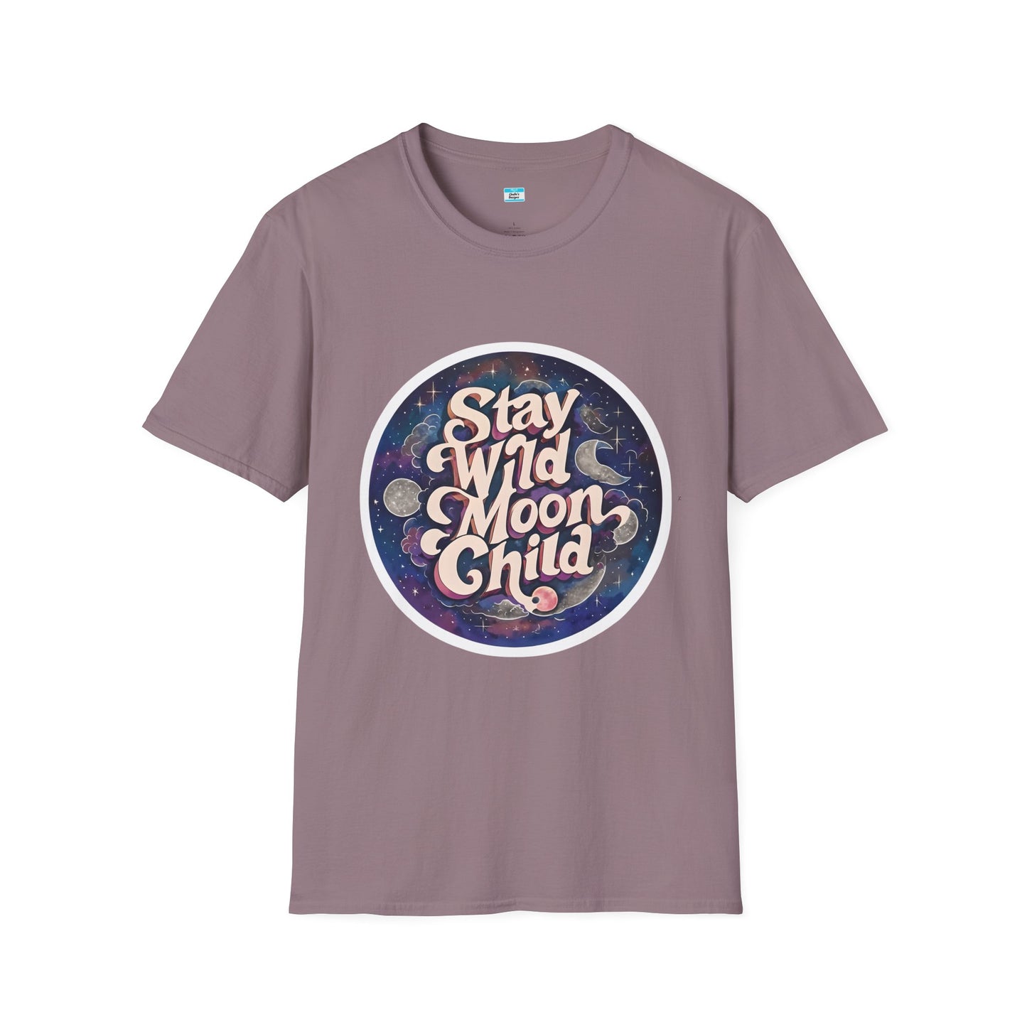 Stay Wild Moon Child T-Shirt β Boho Retro Celestial Graphic Tee