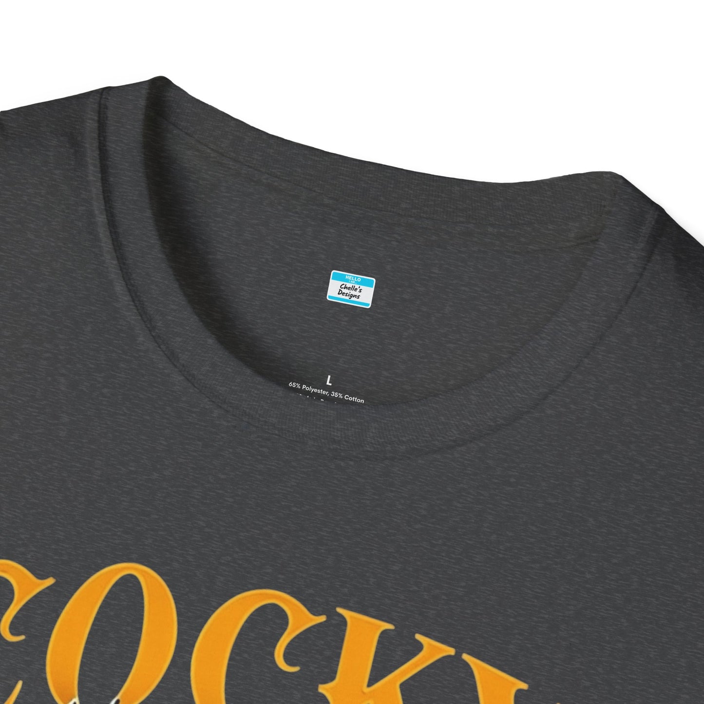 Cocky Rooster T-Shirt – Funny Farm Animal Graphic Tee, Bold Chicken Humor Shirt