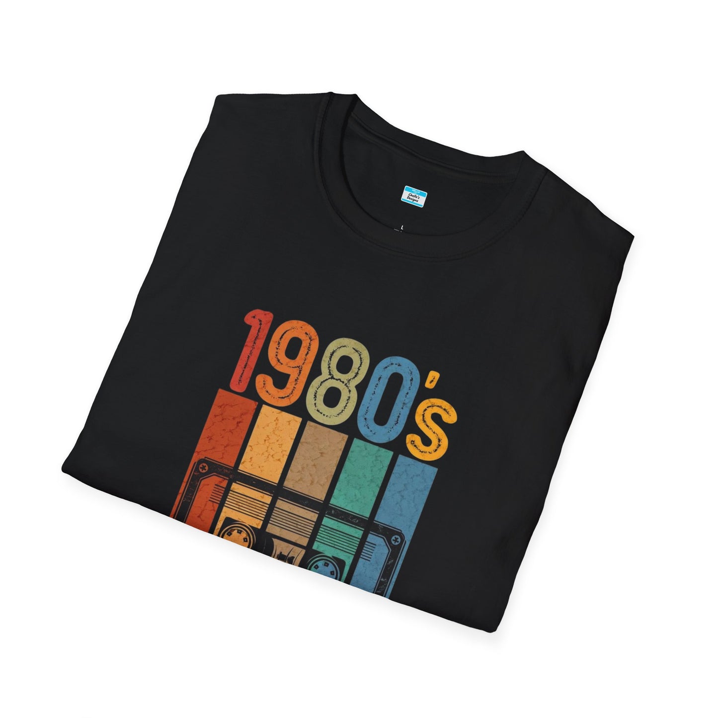 Retro 1980s Cassette Tape T-Shirt – Vintage Mixtape Music Tee