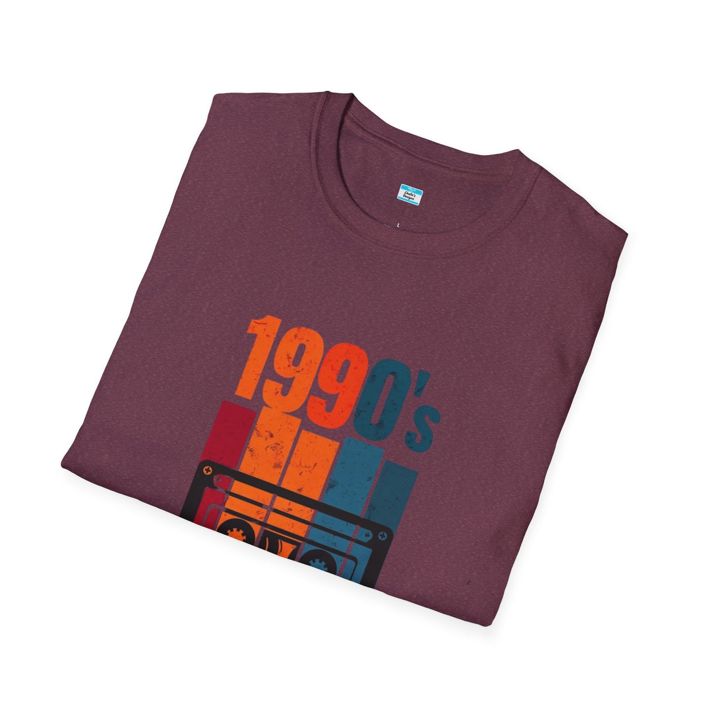 Retro 1990s Cassette Tape T-Shirt – Vintage Forest Mixtape Music Tee