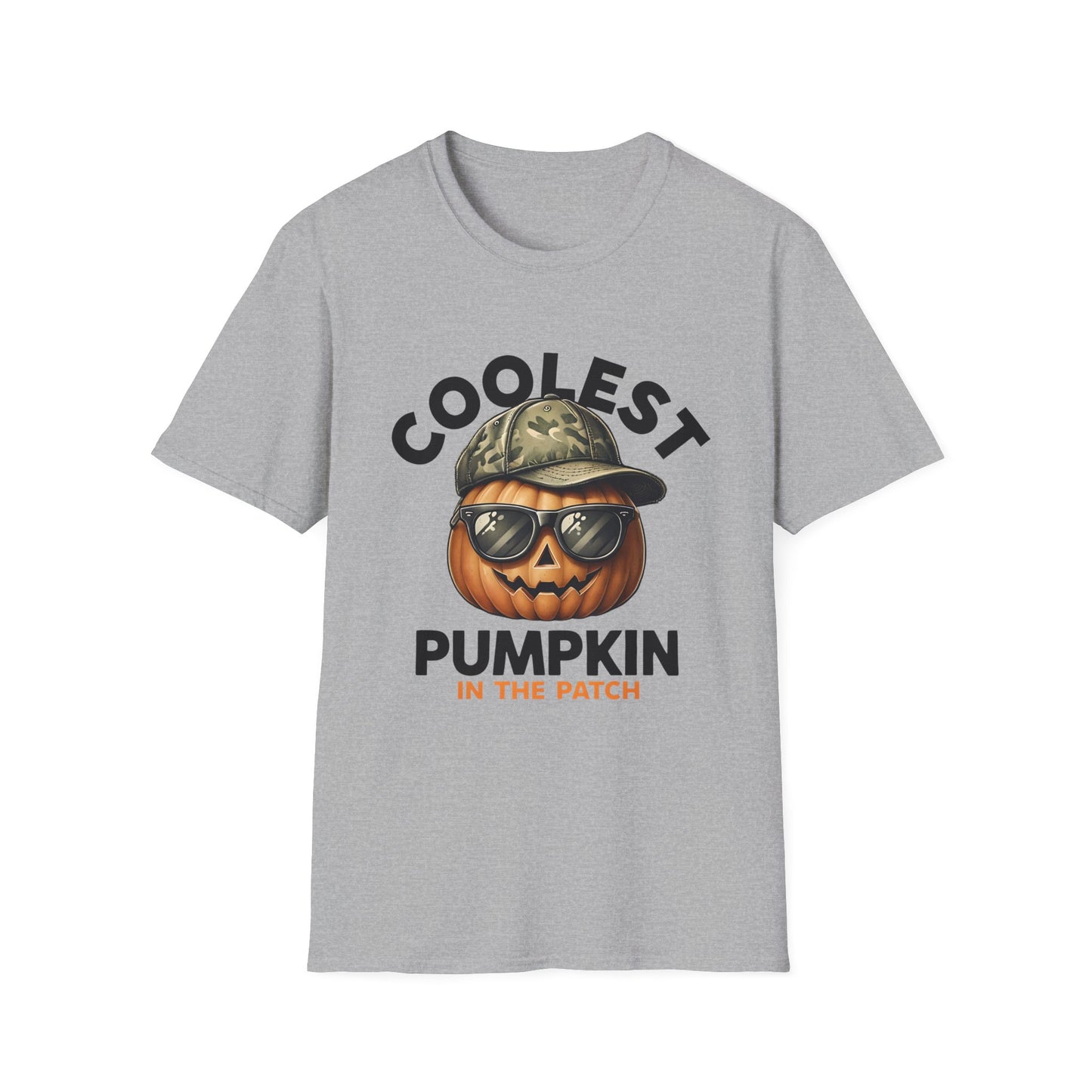 Coolest Pumpkin in the Patch T-Shirt – Funny Fall & Halloween Pumpkin Tee