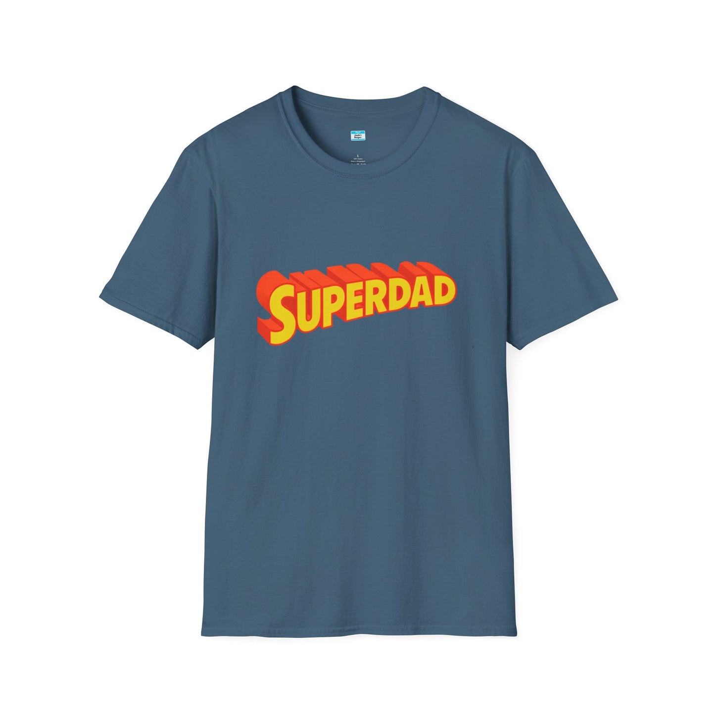 Superdad Graphic T-Shirt – Retro Comic Style Dad Tee, Fun Father’s Day Gift
