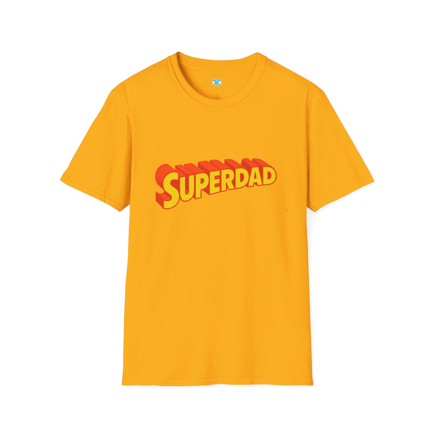 Superdad Graphic T-Shirt – Retro Comic Style Dad Tee, Fun Father’s Day Gift