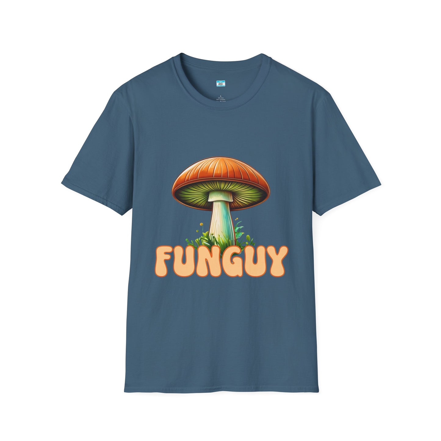 Funguy Mushroom T-Shirt, Funny Pun Graphic Tee for Nature Lovers & Gamers, Funny Mushroom Shirt, Nature Lover Gift, Botanical Tee, Mycology Apparel