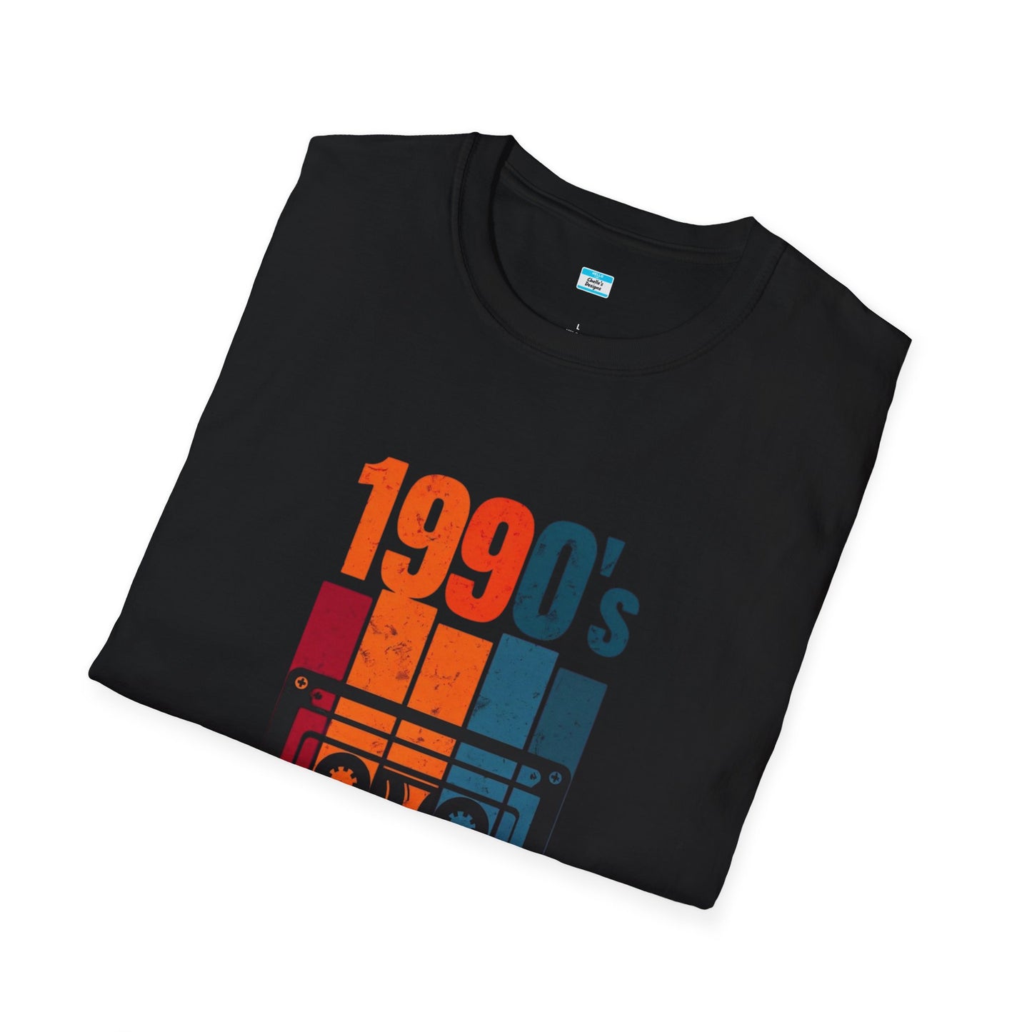 Retro 1990s Cassette Tape T-Shirt – Vintage Forest Mixtape Music Tee