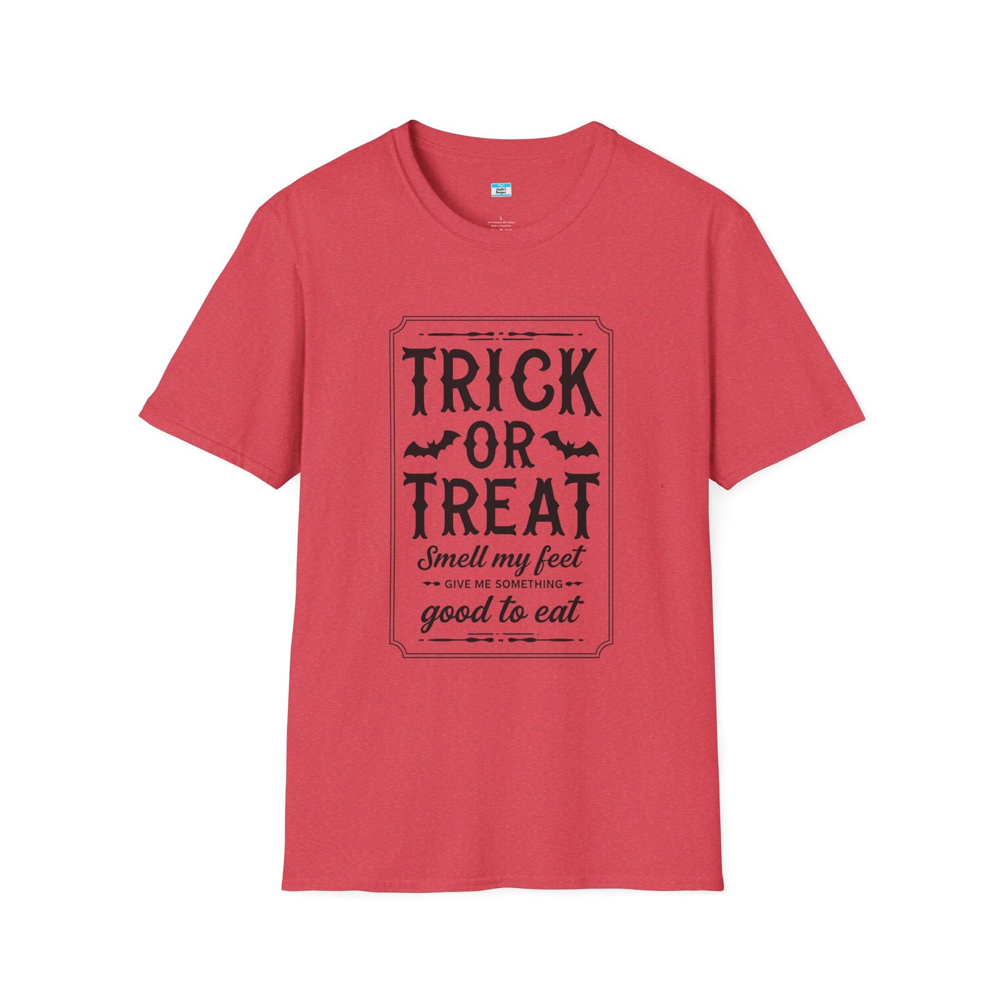 Funny Halloween “Trick or Treat Smell My Feet” T-Shirt – Spooky Season Graphic Tee