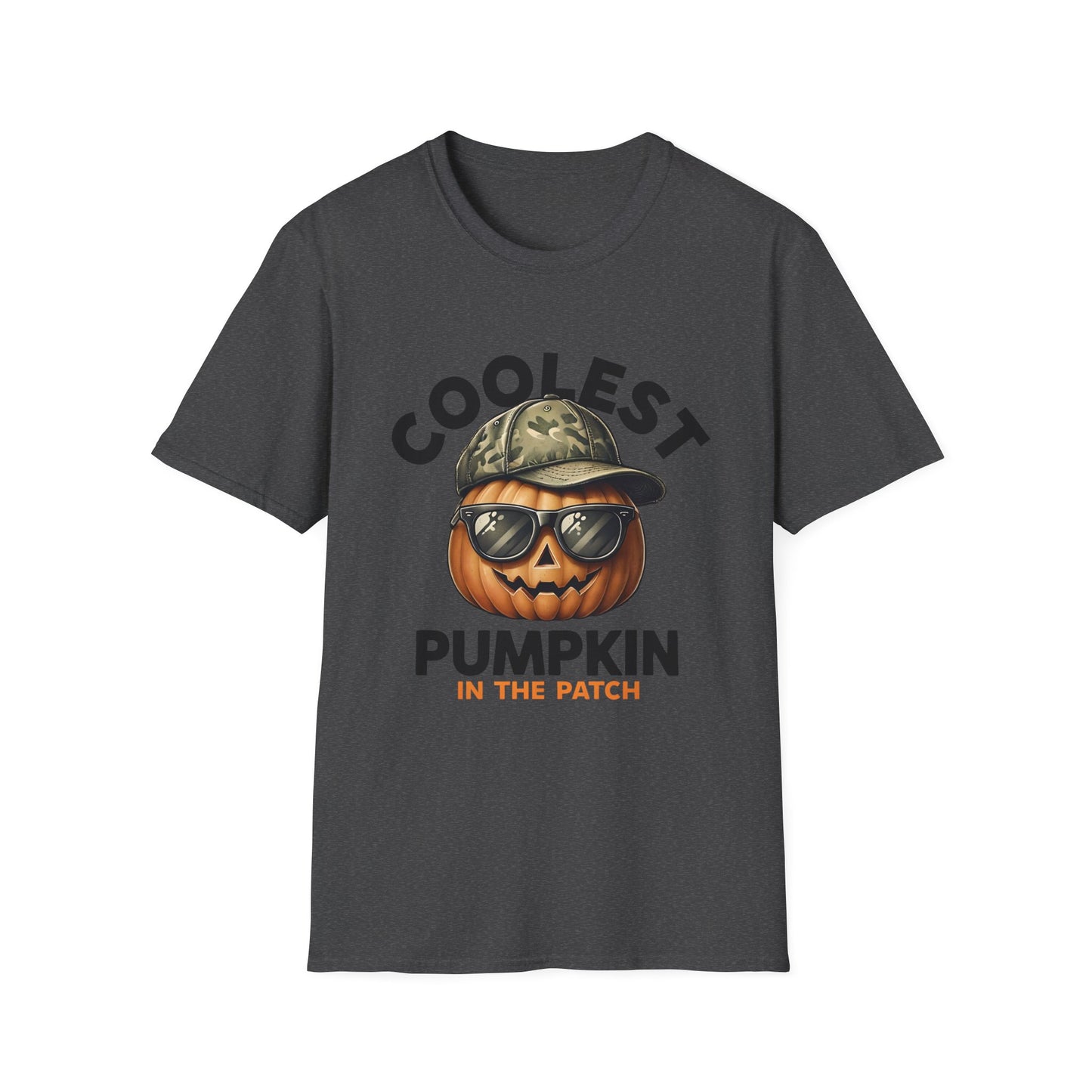 Coolest Pumpkin in the Patch T-Shirt – Funny Fall & Halloween Pumpkin Tee
