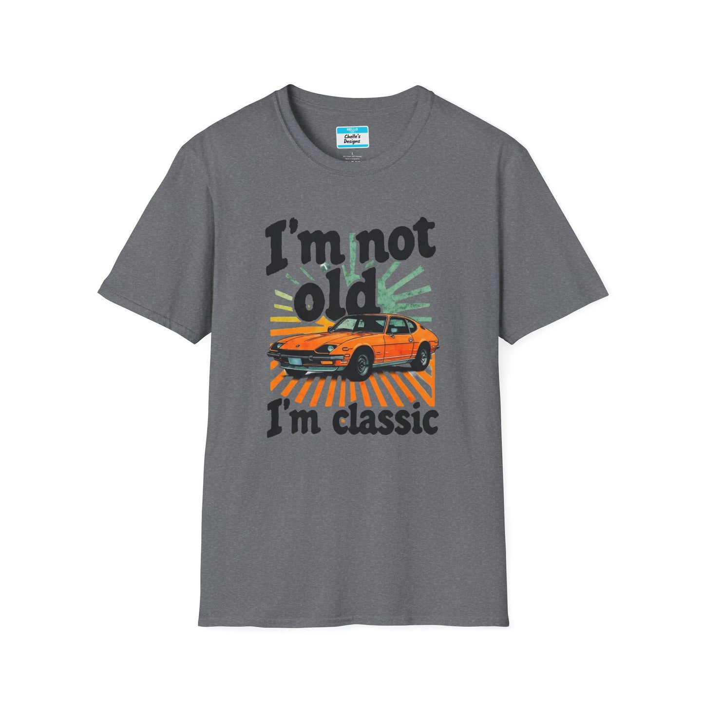 Retro 1972 Datsun 240Z T-Shirt - Perfect Gift for Car Enthusiasts, Vintage Lovers, Birthday Celebration, Humor Tee