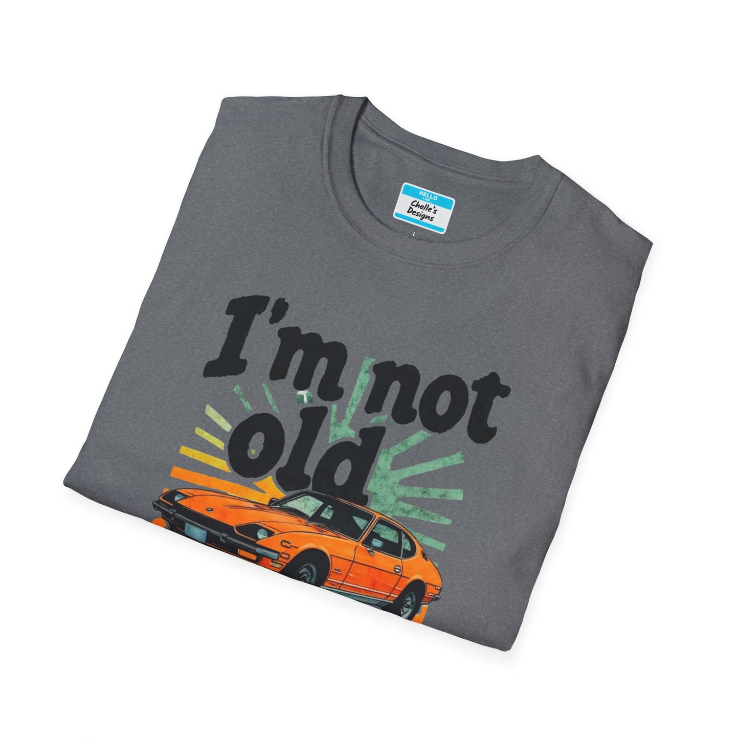 Retro 1972 Datsun 240Z T-Shirt - Perfect Gift for Car Enthusiasts, Vintage Lovers, Birthday Celebration, Humor Tee