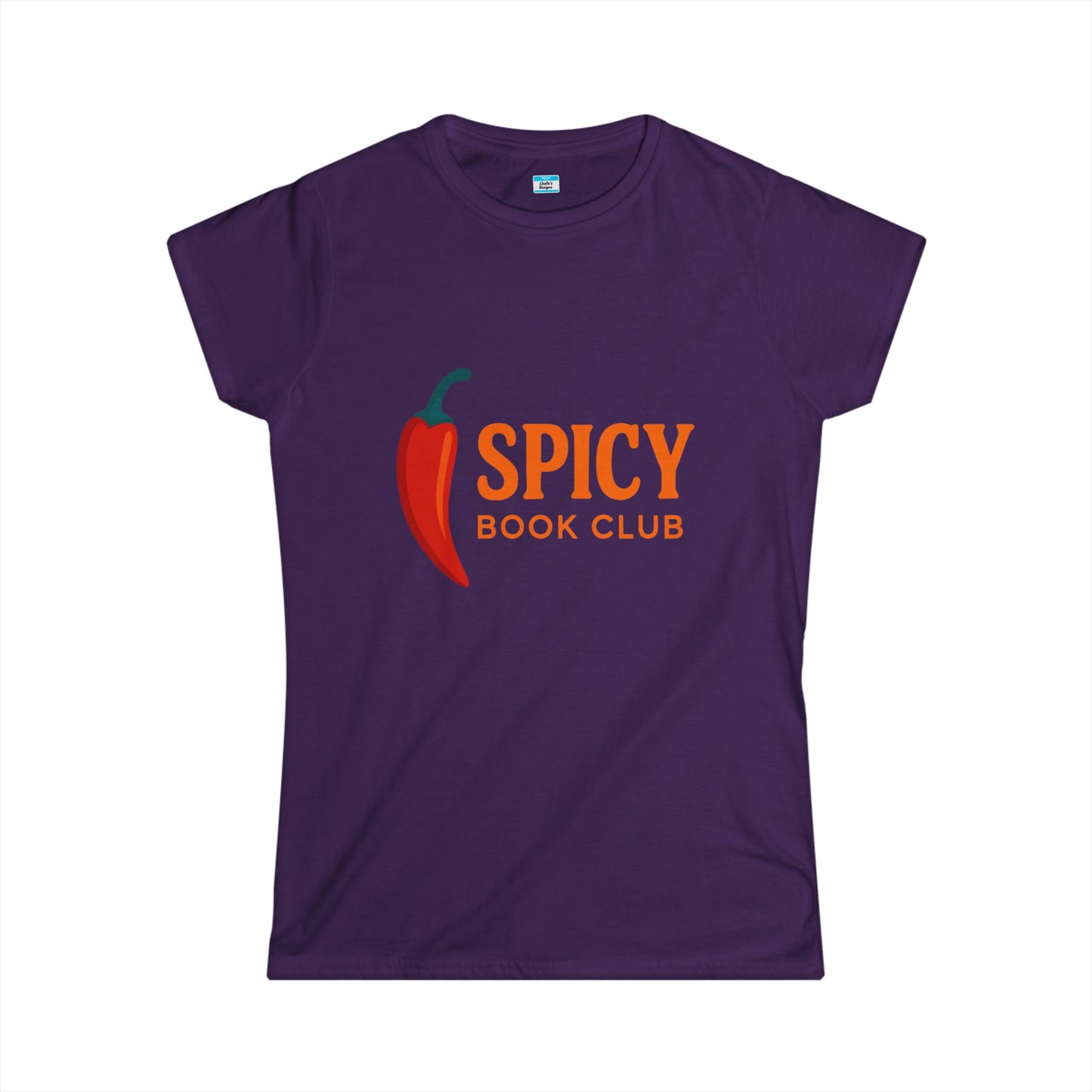 Spicy Book Club T-Shirt – Funny Reading Graphic Tee for Book Lovers