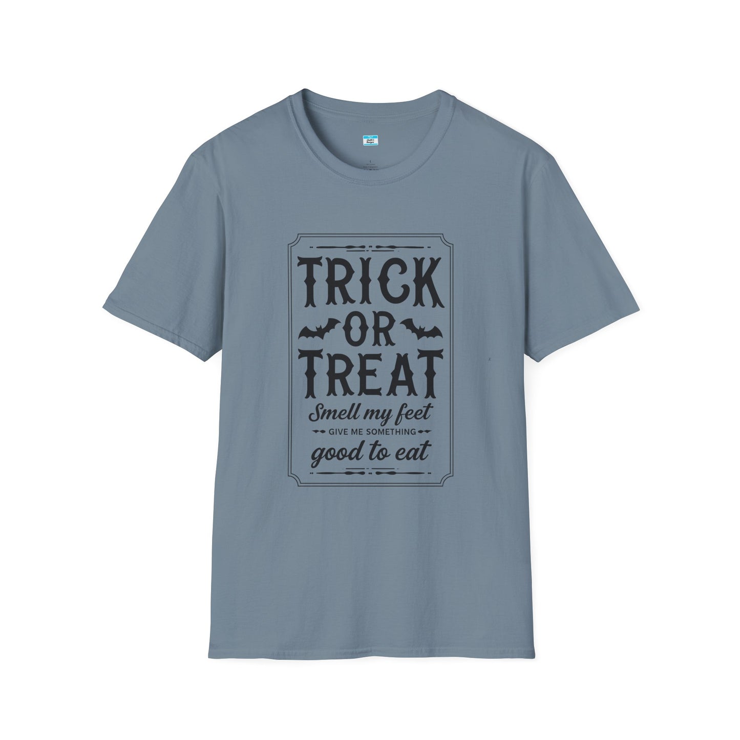 Funny Halloween “Trick or Treat Smell My Feet” T-Shirt – Spooky Season Graphic Tee