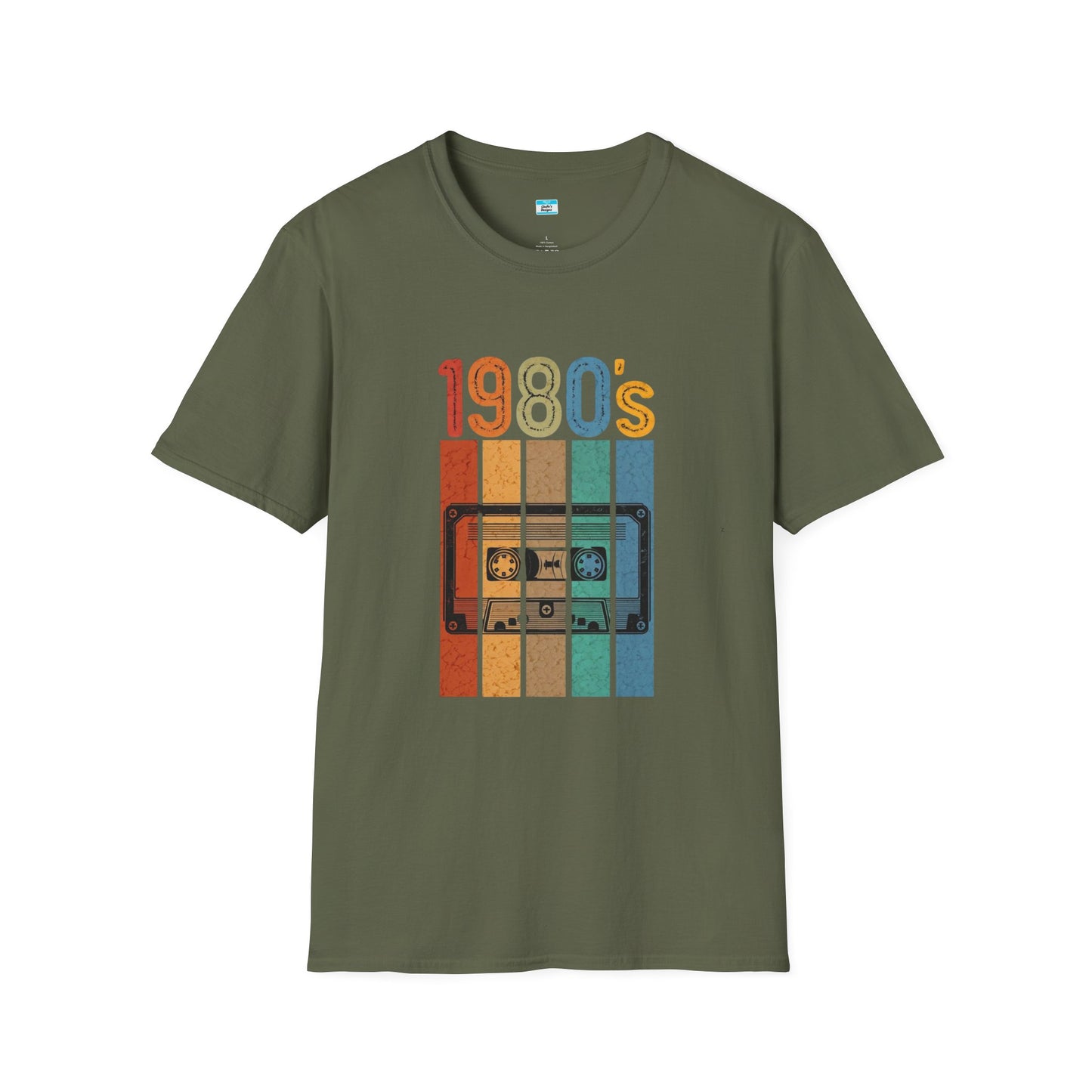 Retro 1980s Cassette Tape T-Shirt – Vintage Mixtape Music Tee