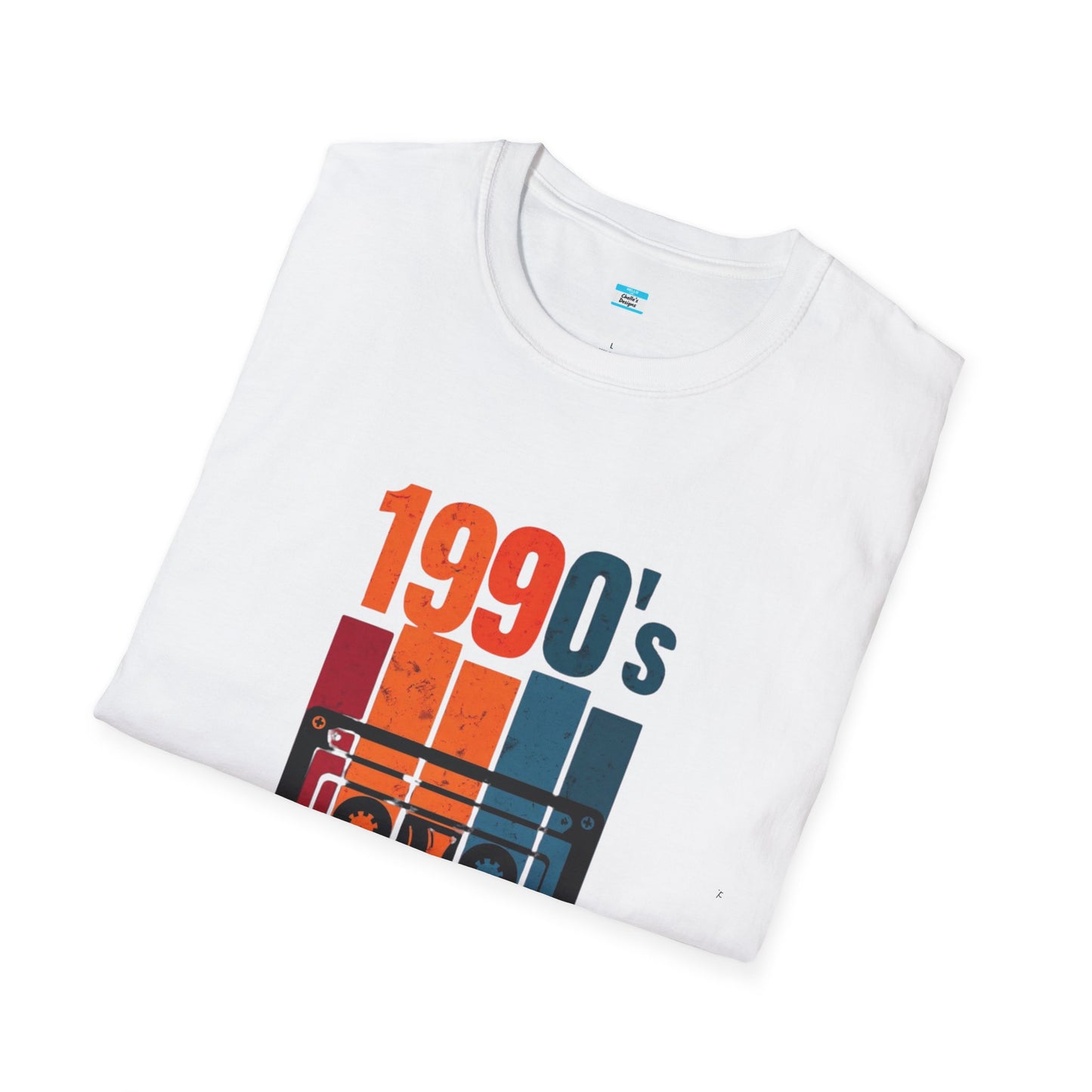Retro 1990s Cassette Tape T-Shirt – Vintage Forest Mixtape Music Tee