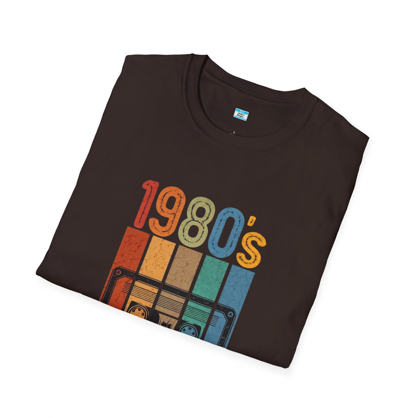 Retro 1980s Cassette Tape T-Shirt – Vintage Mixtape Music Tee